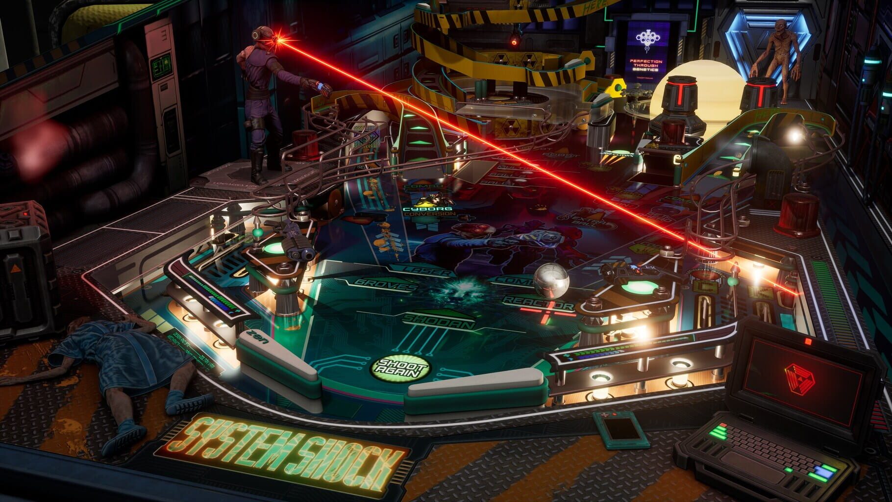 Captura de pantalla - Pinball FX: System Shock Pinball