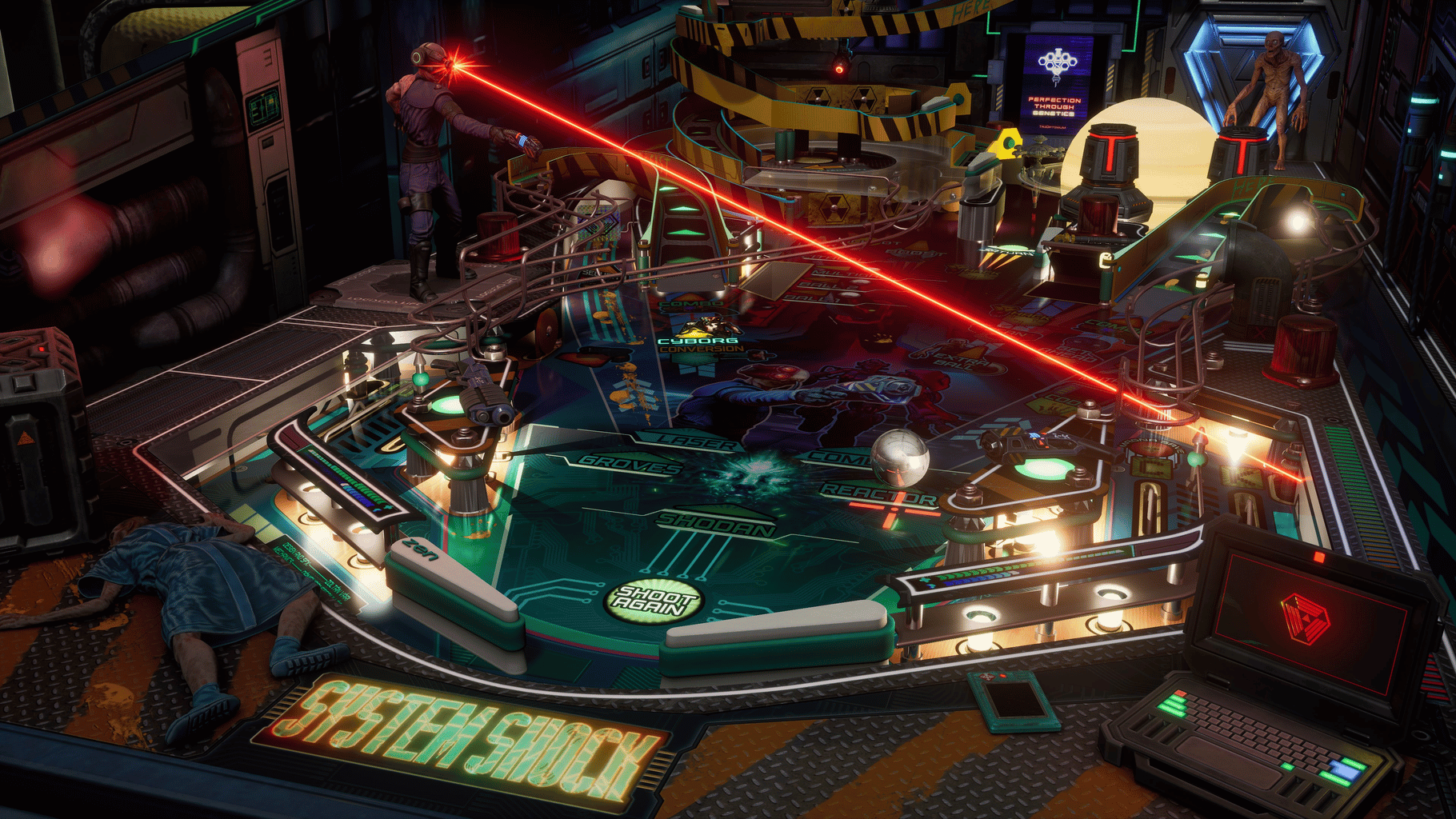 Pinball FX: System Shock Pinball screenshot