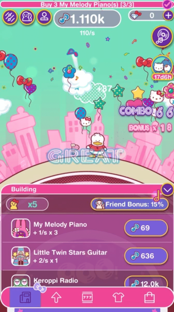 Hello Kitty Music Party screenshot