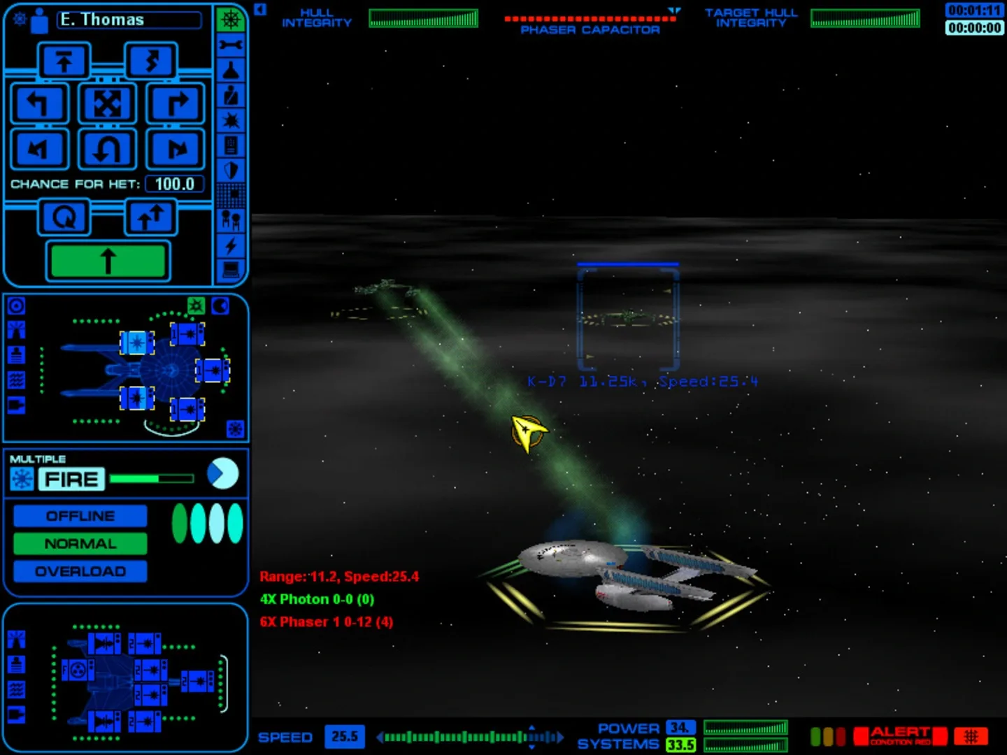 Captura de pantalla - Star Trek: Starfleet Command