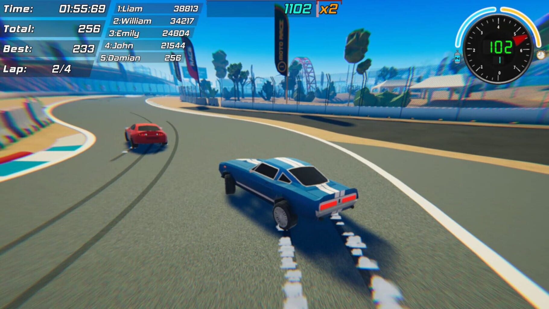 Toon Roads: Race & Drift screenshot