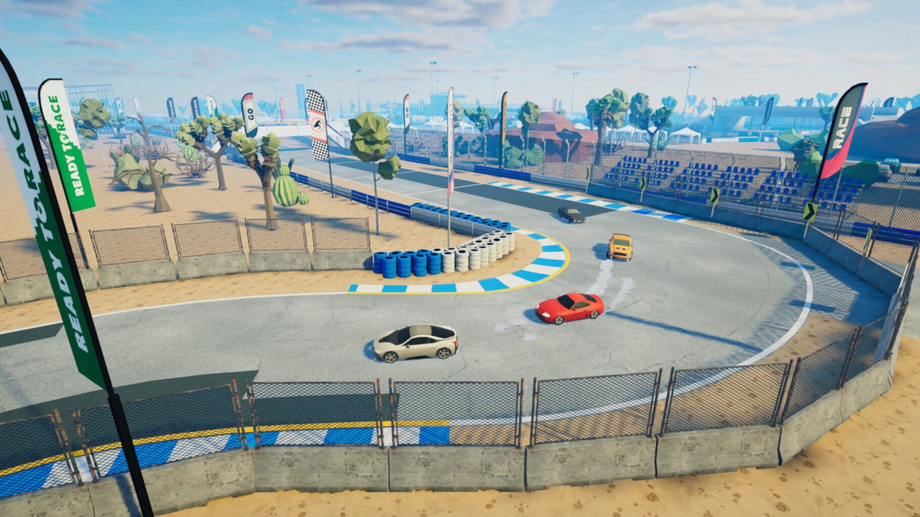 Toon Roads: Race & Drift screenshot