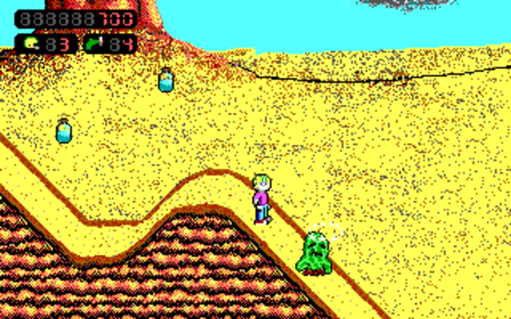 Commander Keen: Dead in the Desert - Screenshot