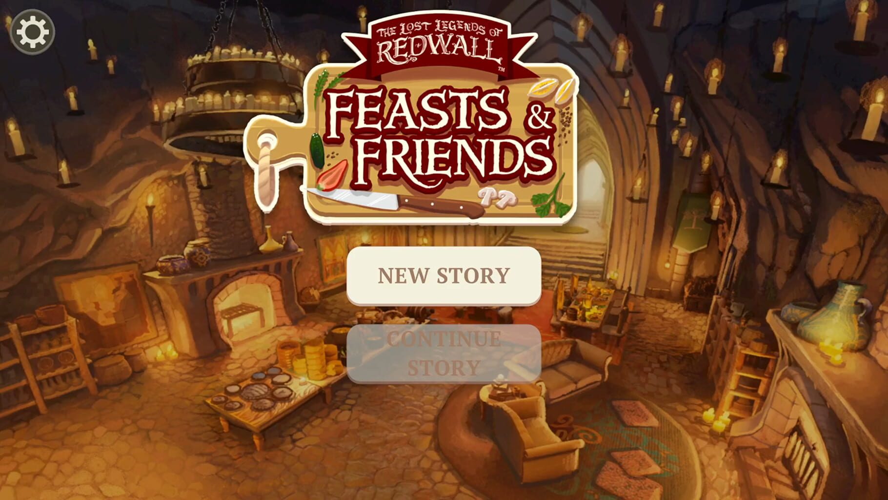 Captura de pantalla - The Lost Legends of Redwall: Feasts & Friends