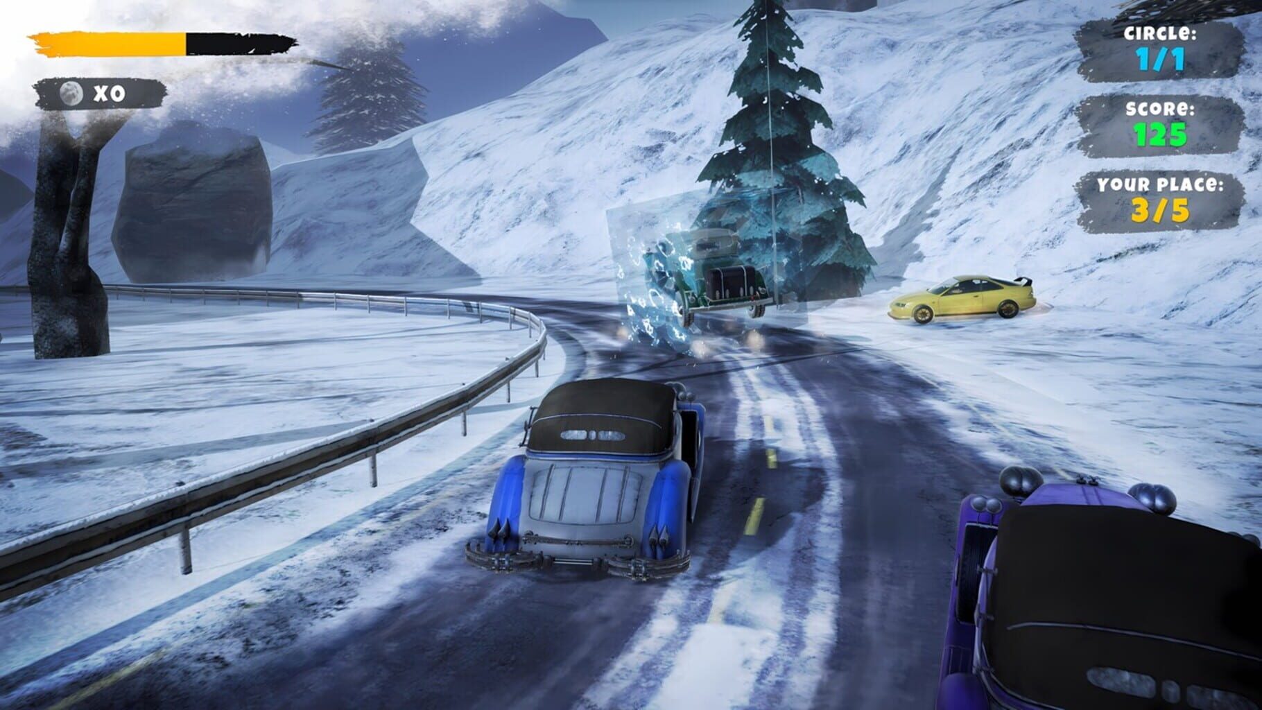 Car Racing Ice: Classic screenshot