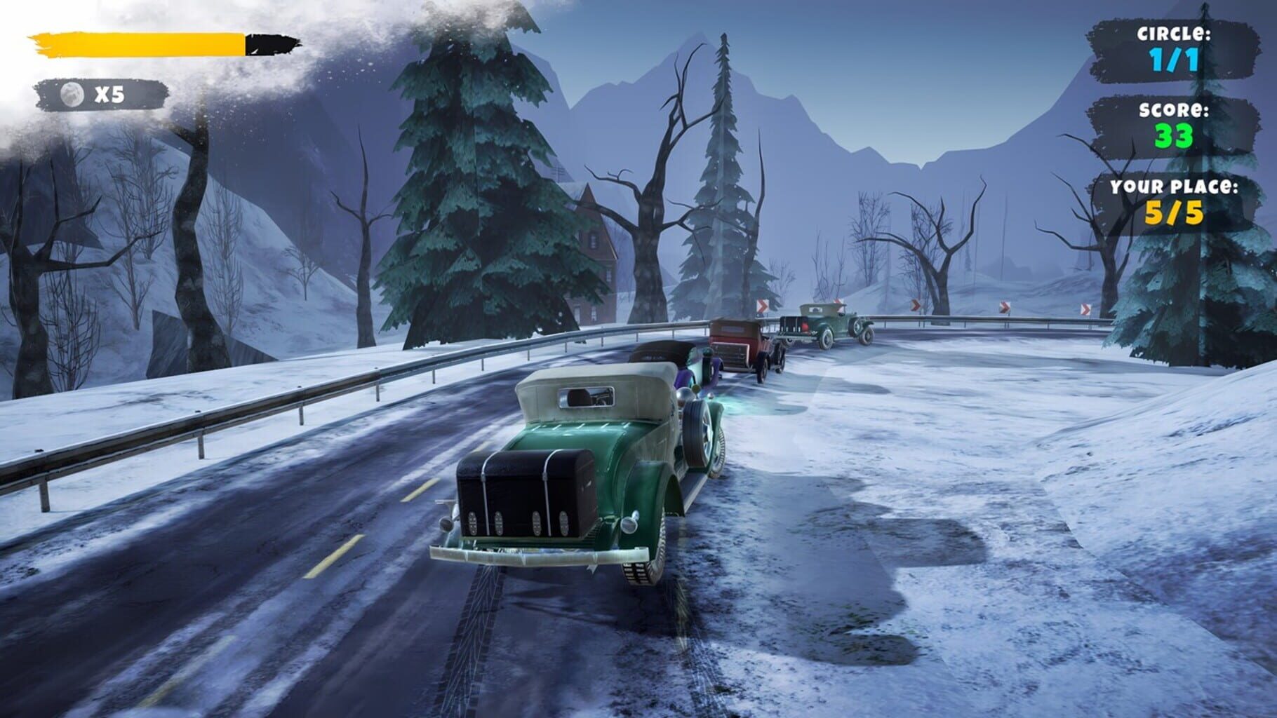 Car Racing Ice: Classic screenshot