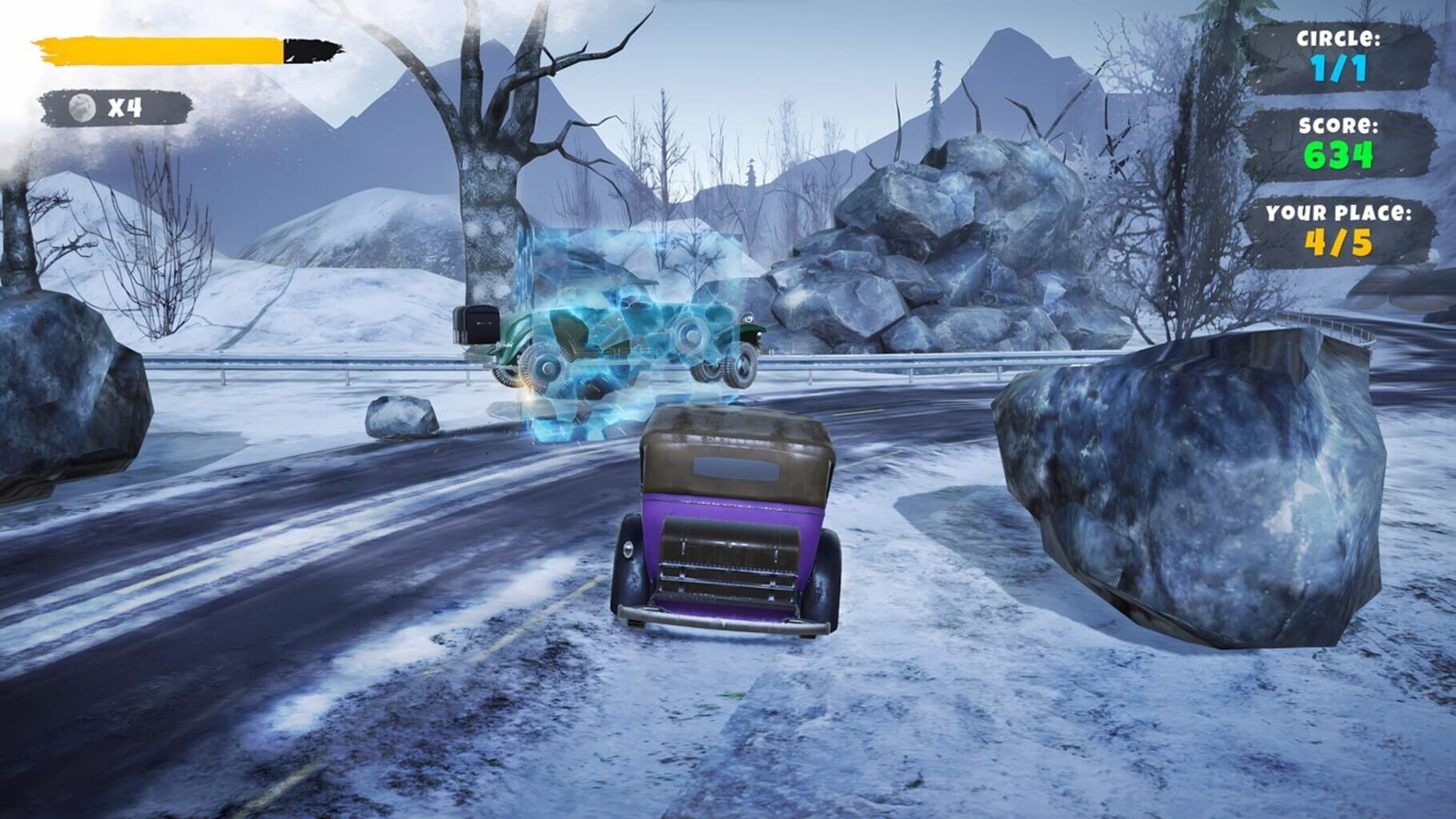 Car Racing Ice: Classic screenshot