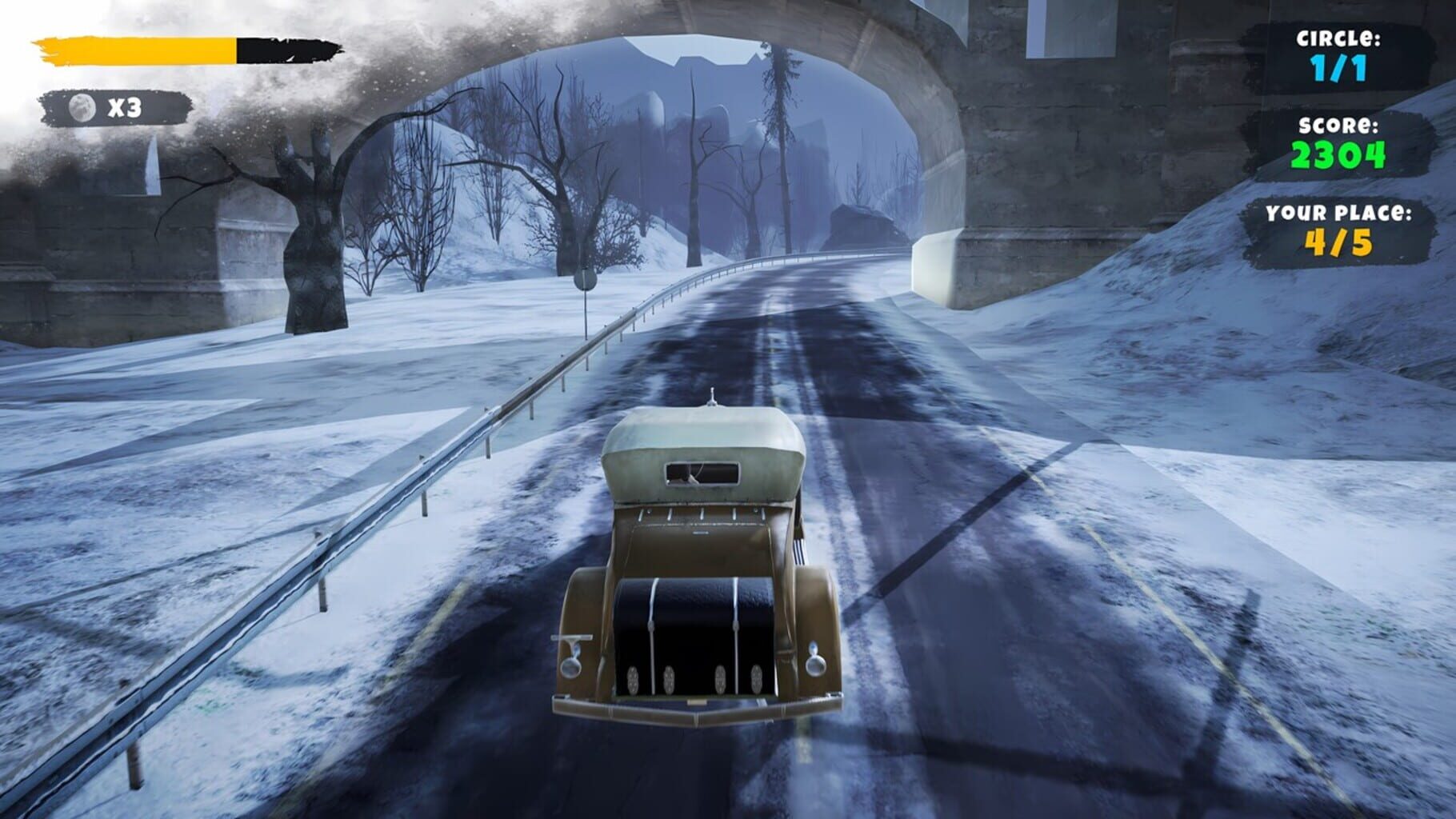 Car Racing Ice: Classic screenshot