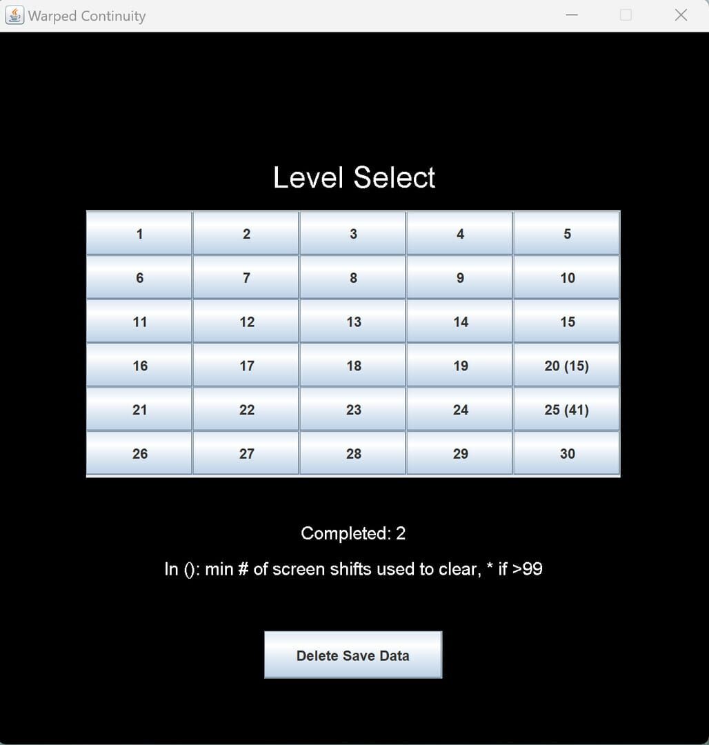 Game screenshot