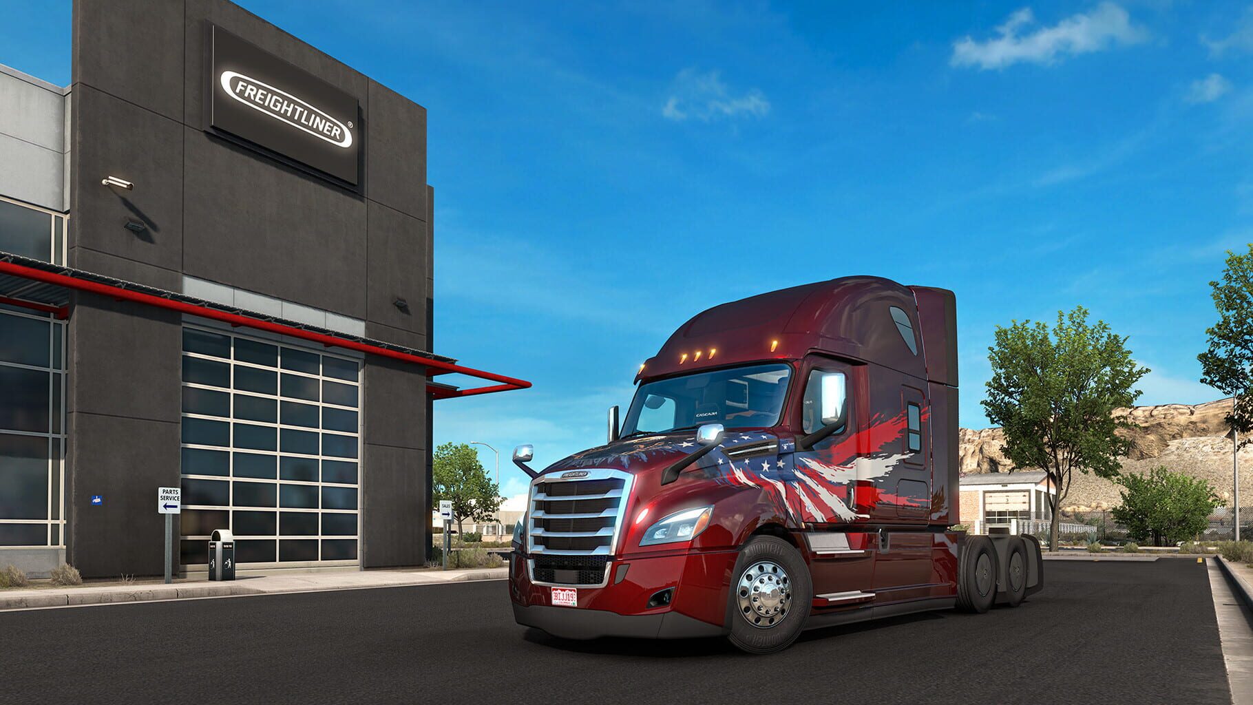 American Truck Simulator: Freightliner Cascadia