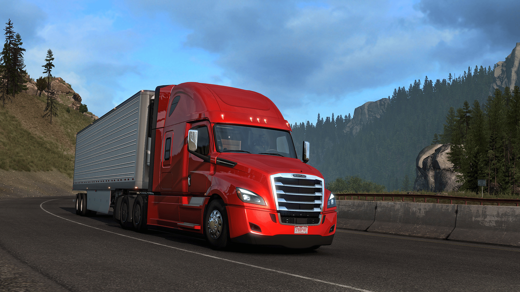 American Truck Simulator: Freightliner Cascadia screenshot