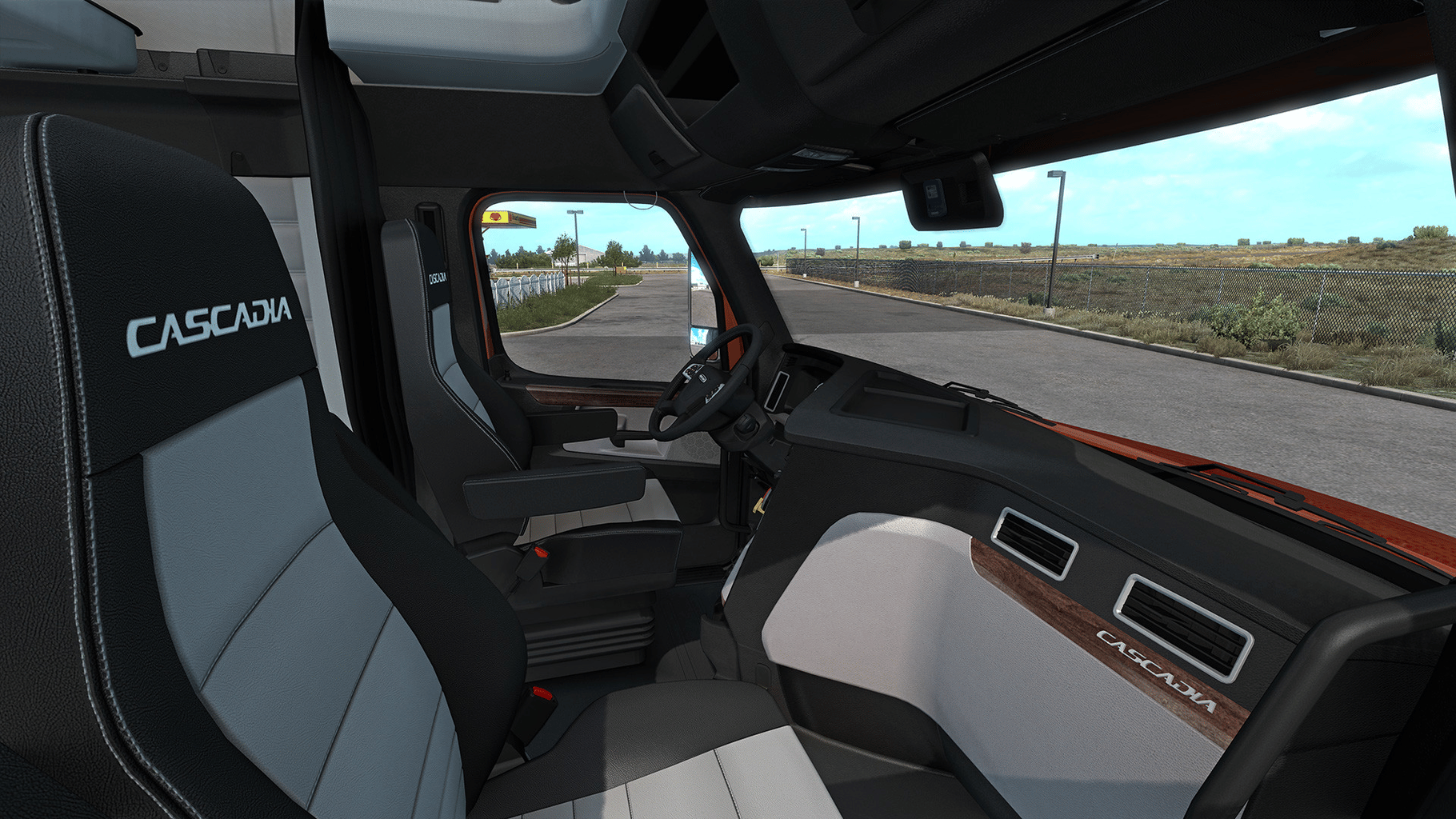 American Truck Simulator: Freightliner Cascadia screenshot