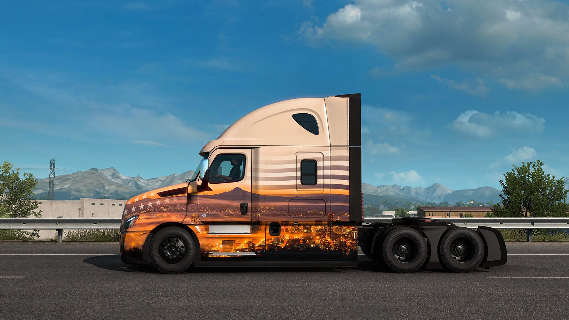 American Truck Simulator: Freightliner Cascadia