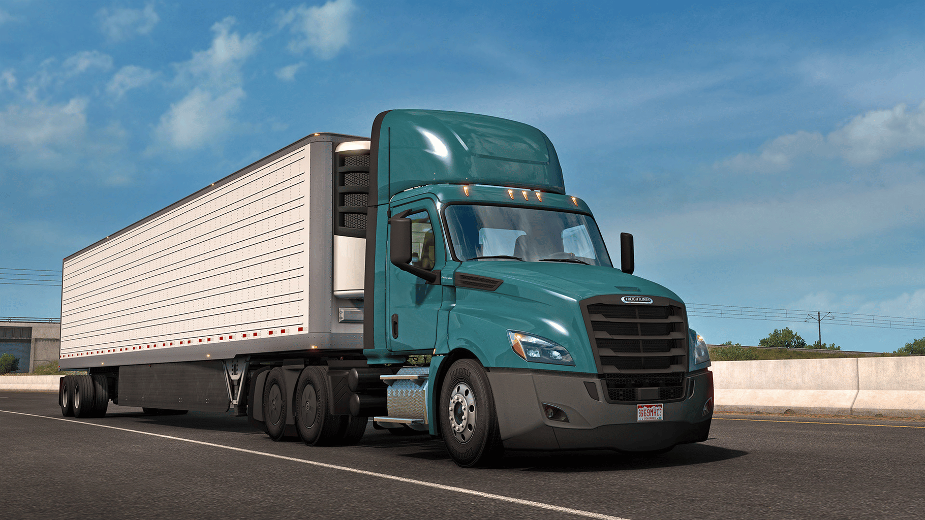 American Truck Simulator: Freightliner Cascadia screenshot