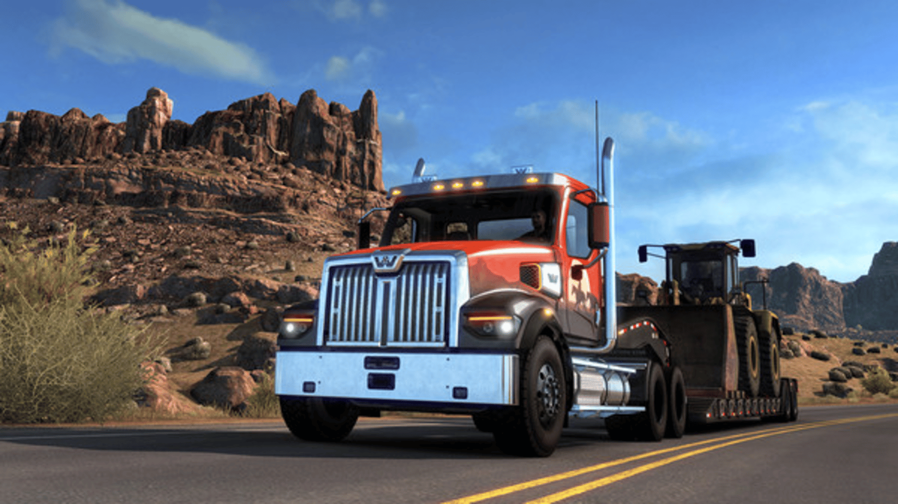 American Truck Simulator: Western Star 49X screenshot