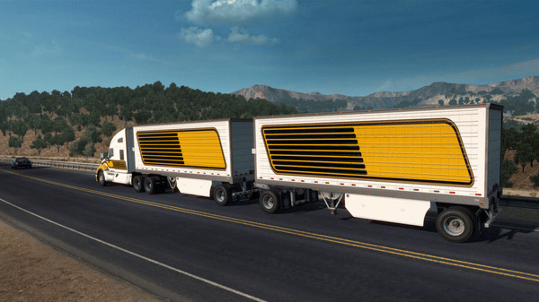 American Truck Simulator: Classic Stripes Paint Jobs Pack screenshot