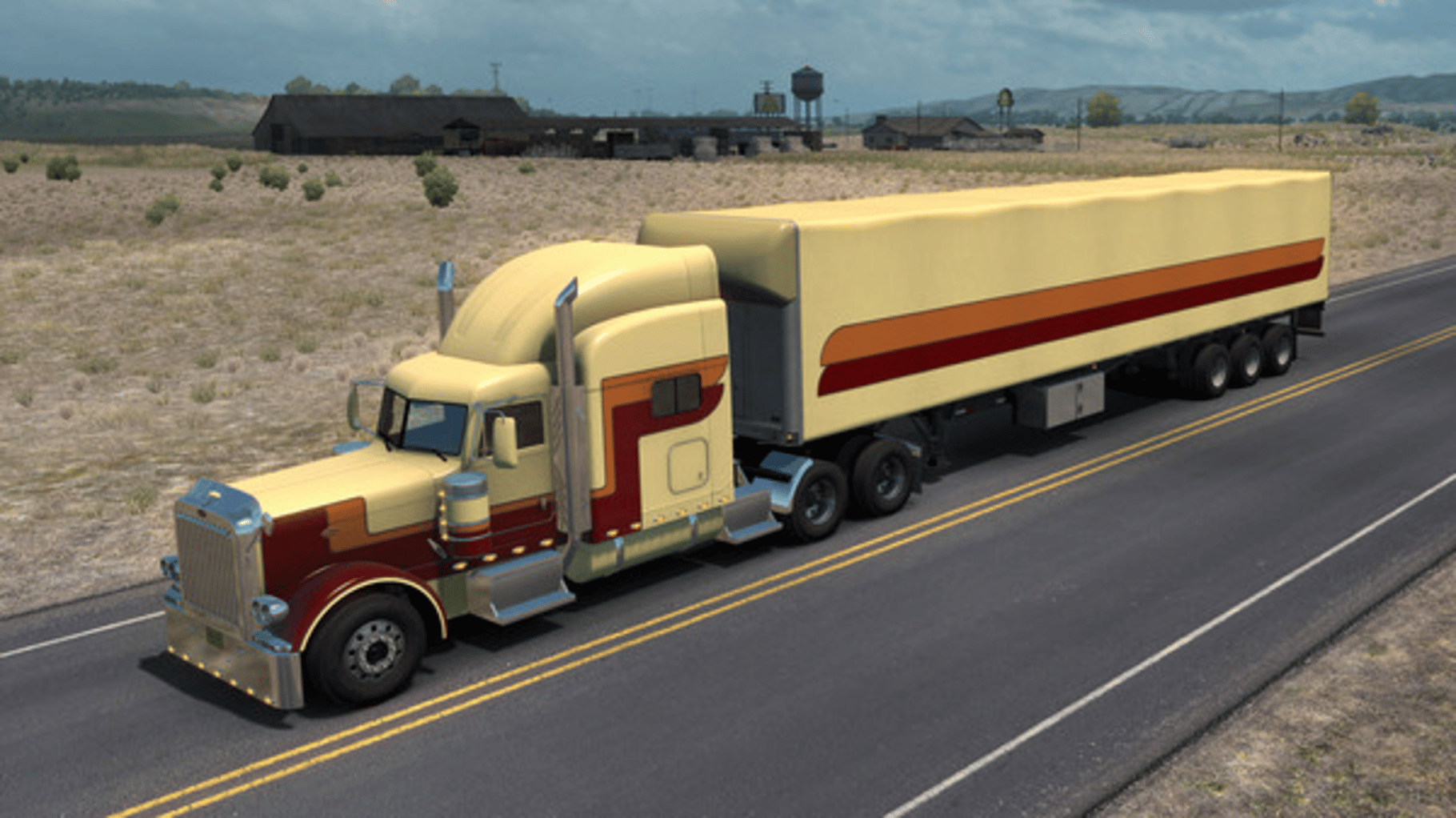 American Truck Simulator: Classic Stripes Paint Jobs Pack screenshot