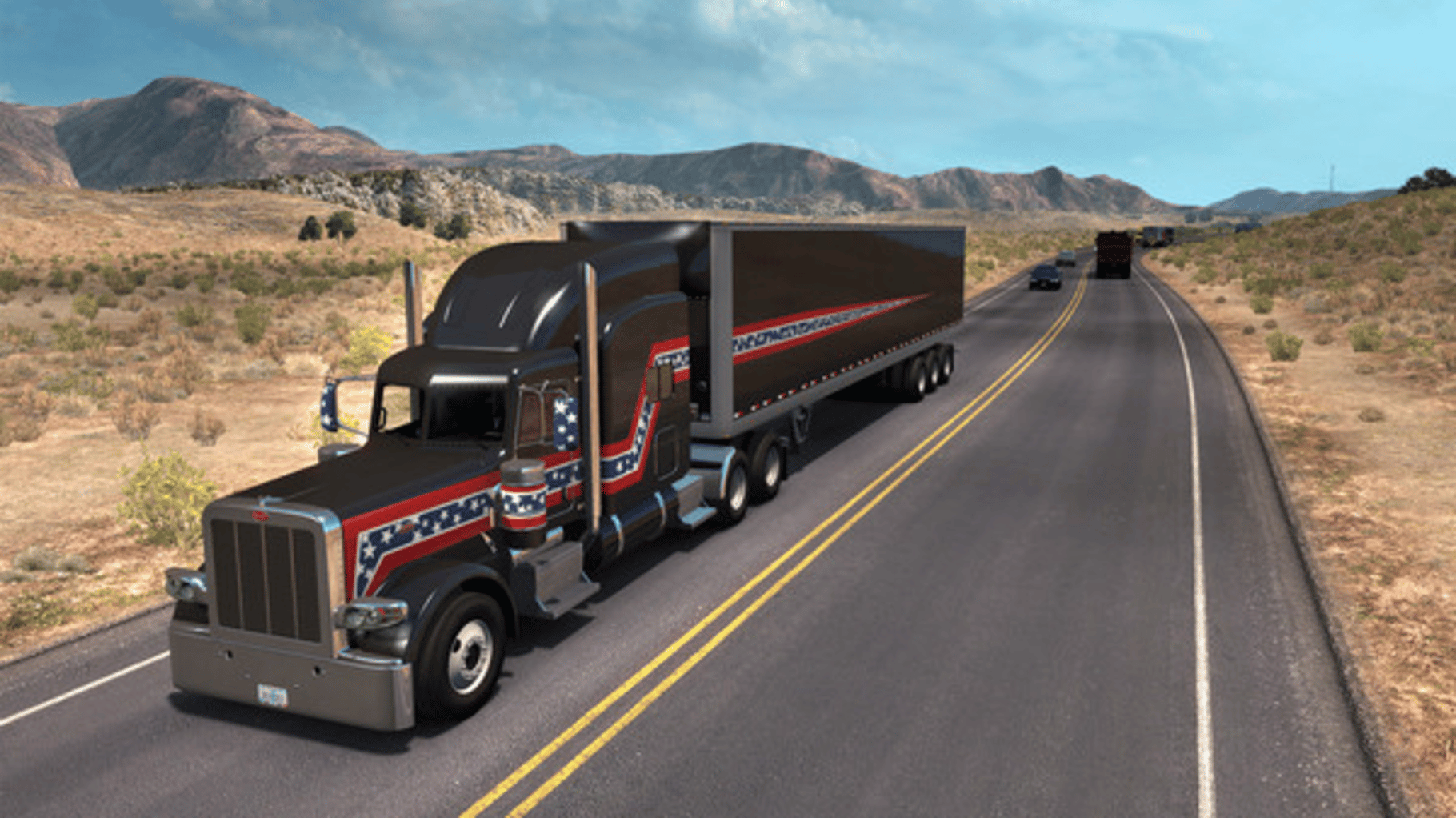 American Truck Simulator: Classic Stripes Paint Jobs Pack screenshot