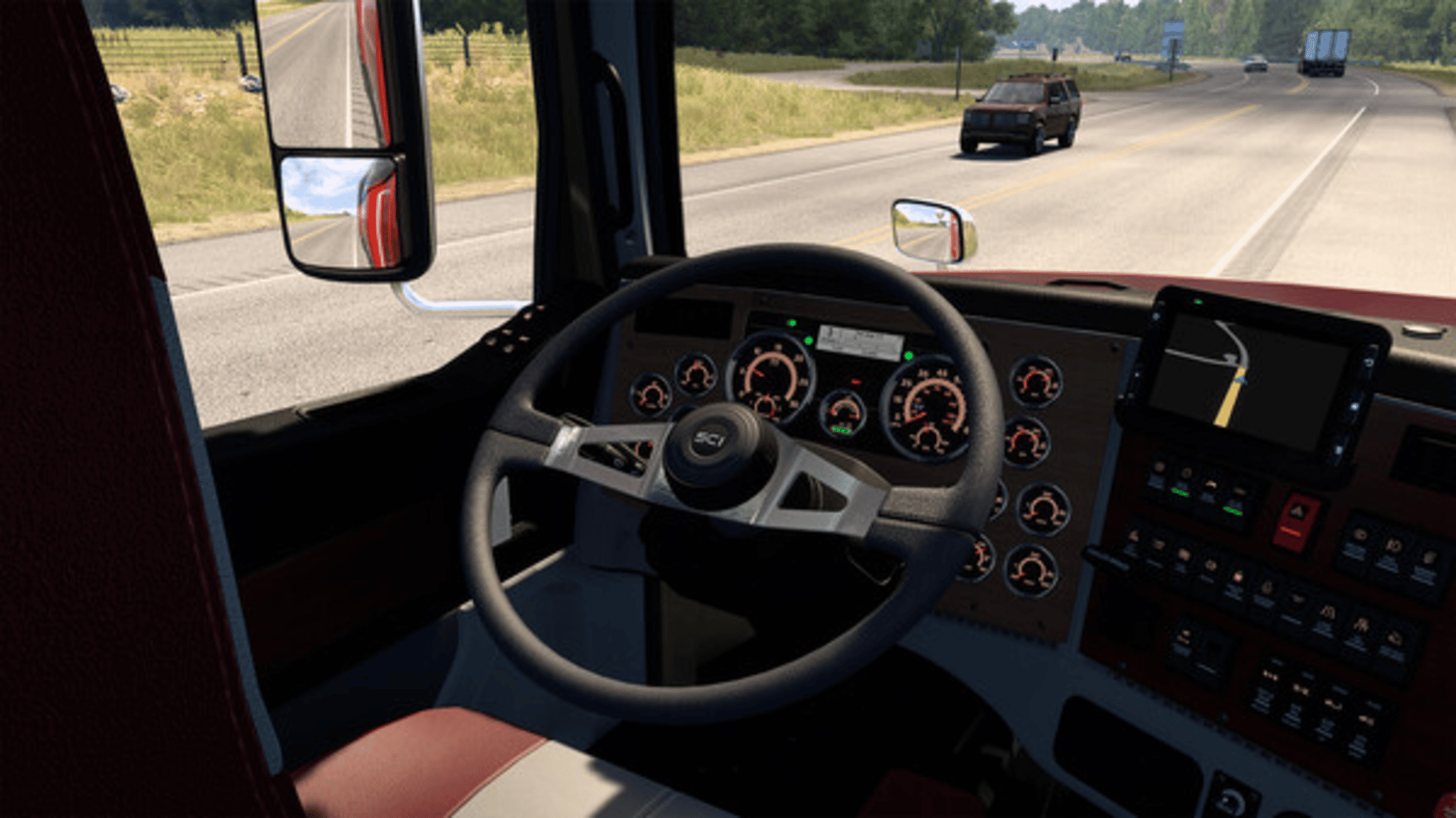 American Truck Simulator: Steering Creations Pack screenshot