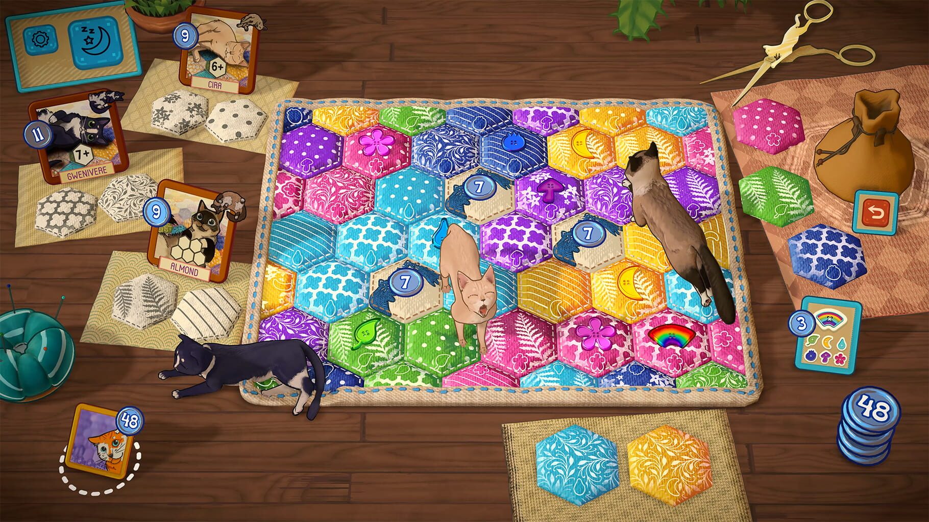 Quilts and Cats of Calico screenshot