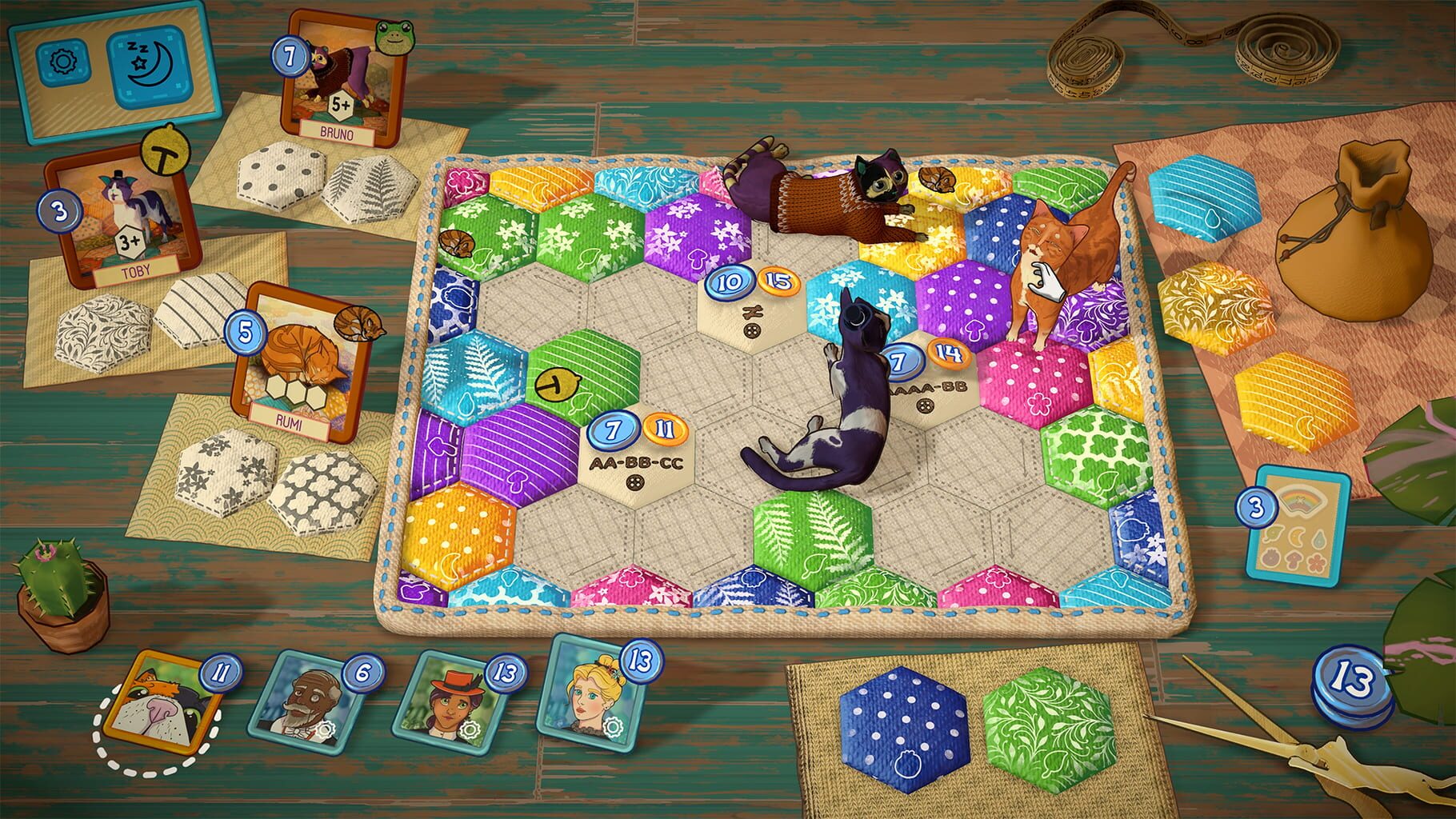 Quilts and Cats of Calico screenshot