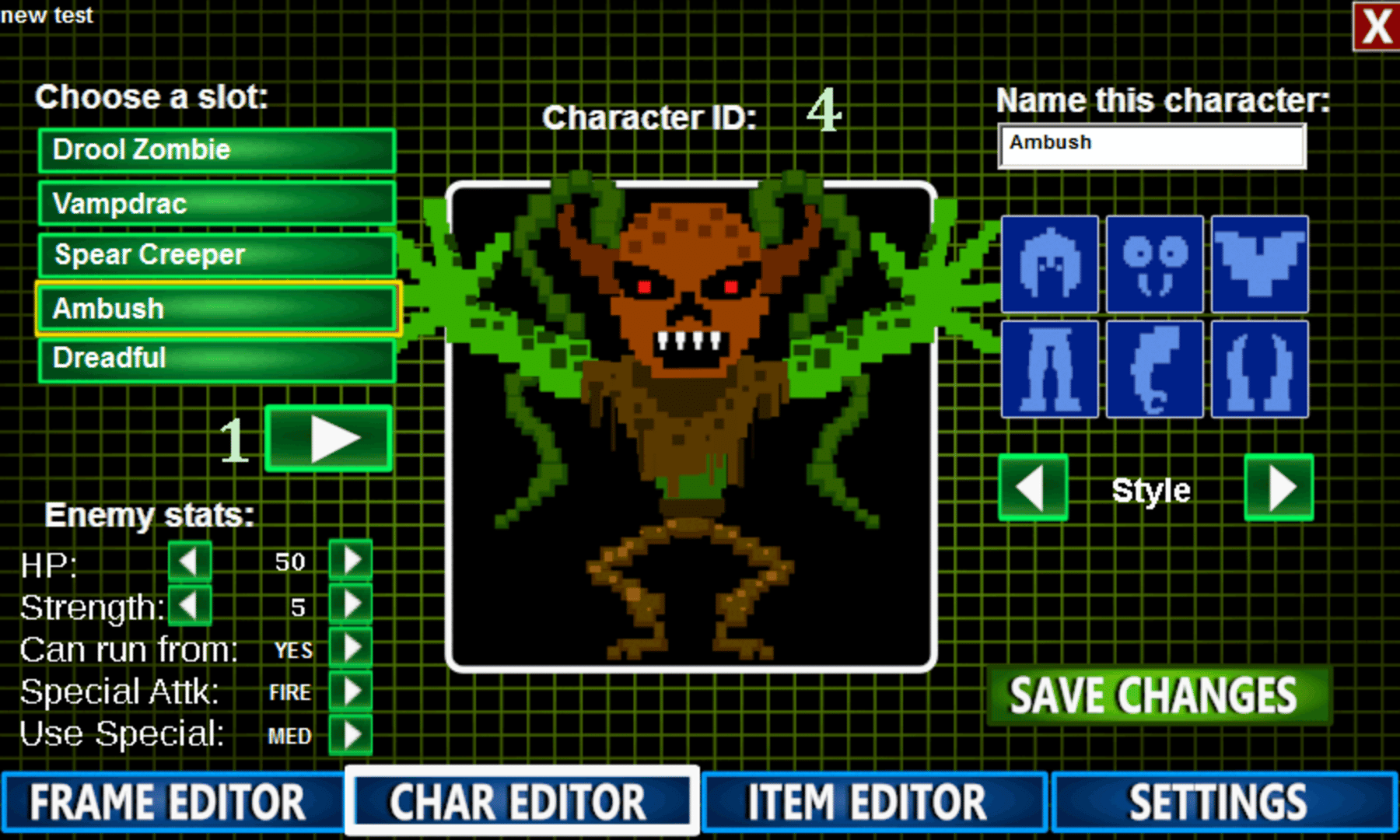8-Bit RPG Creator: Zombies Attack! screenshot