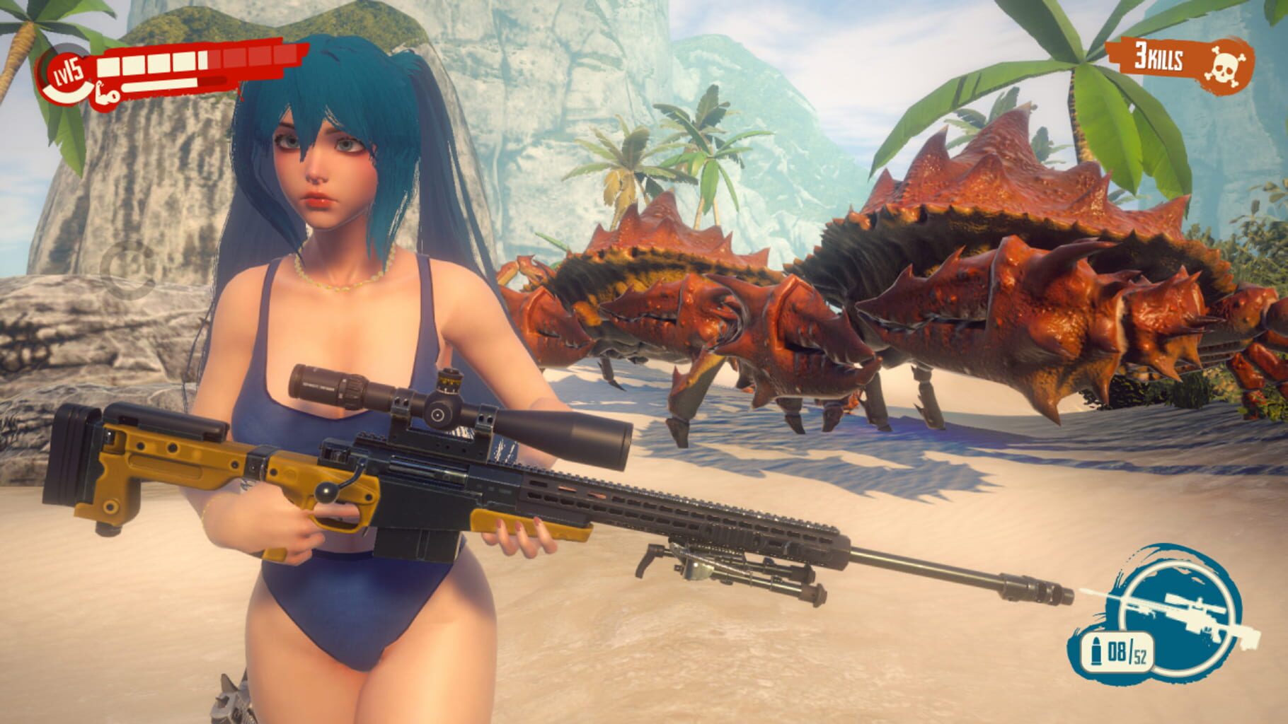 Anime Girls: Sun of a Beach screenshot