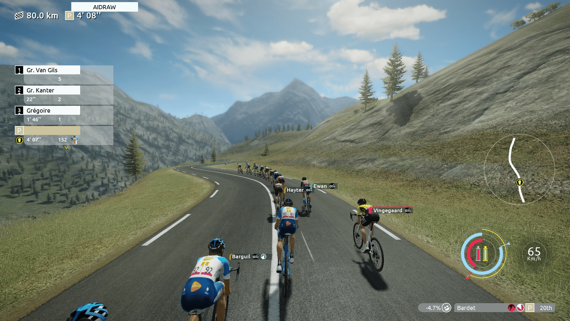 Tour de France 2024 screenshot