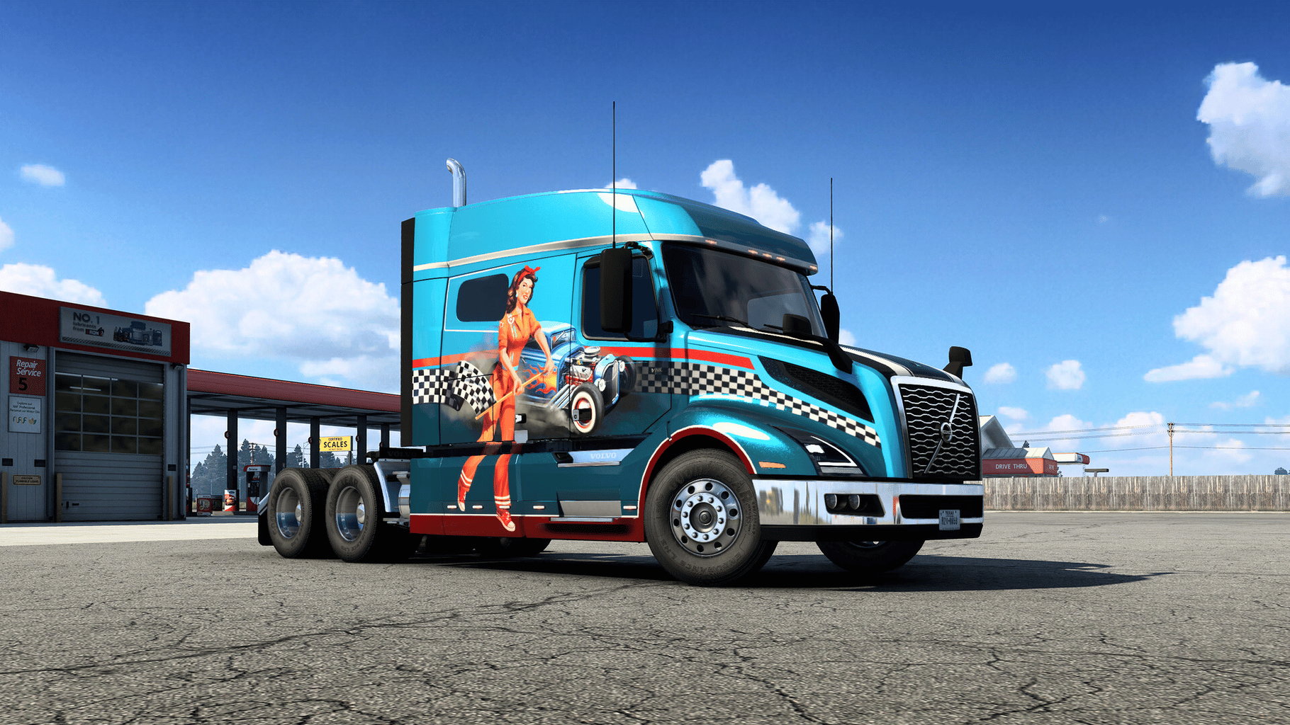 American Truck Simulator: Volvo VNL screenshot