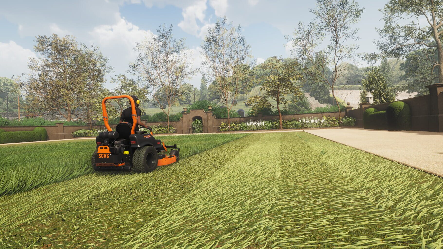 Lawn Mowing Simulator screenshots