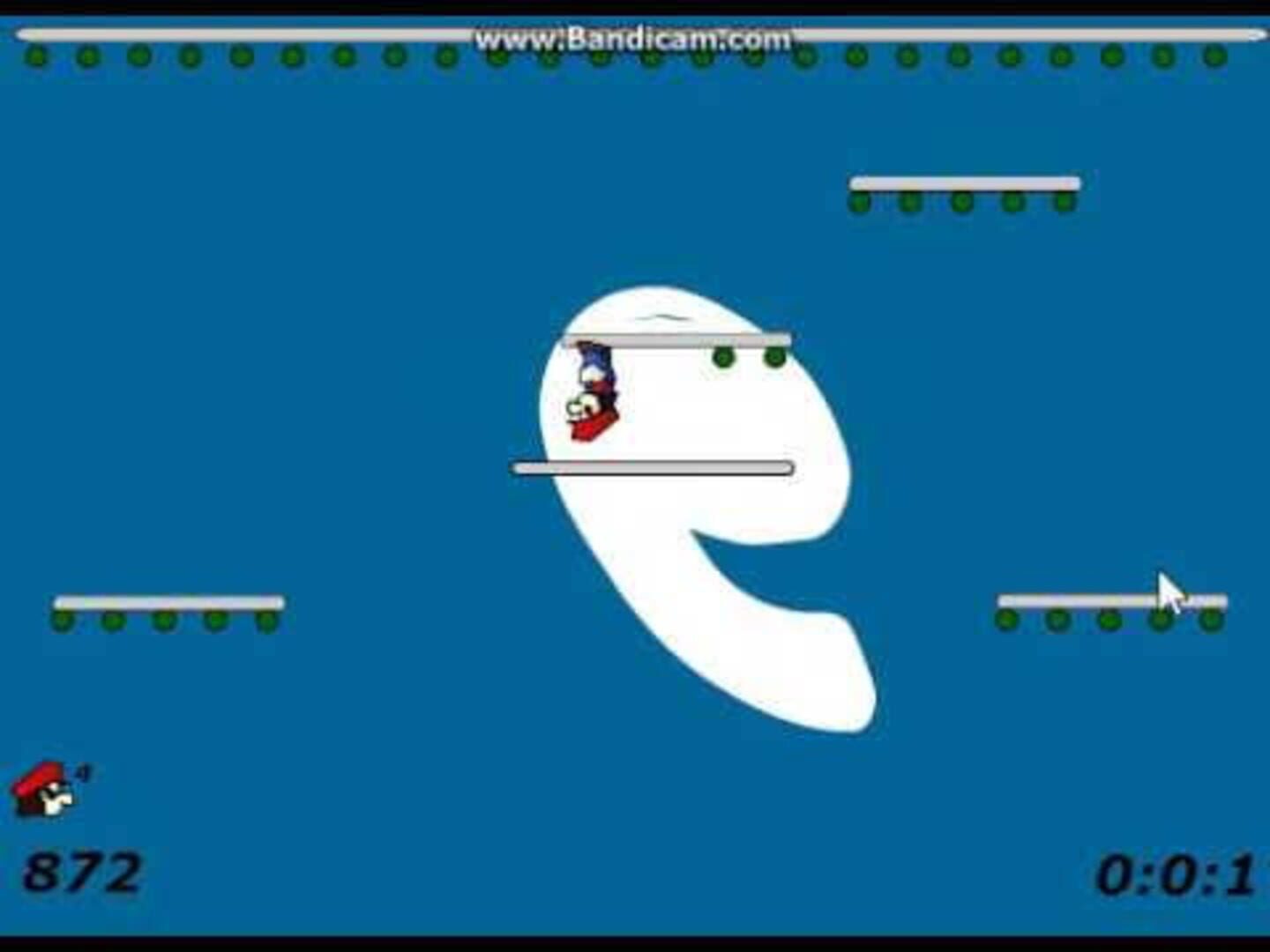 Hungry Hungry Mario - Screenshot