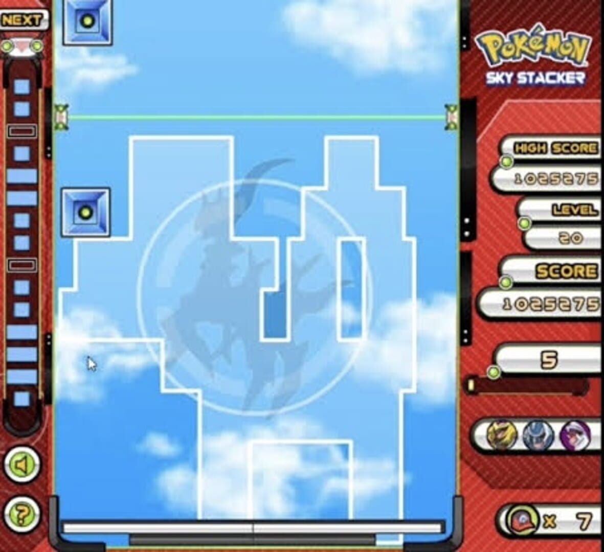 Pokémon Sky Stacker