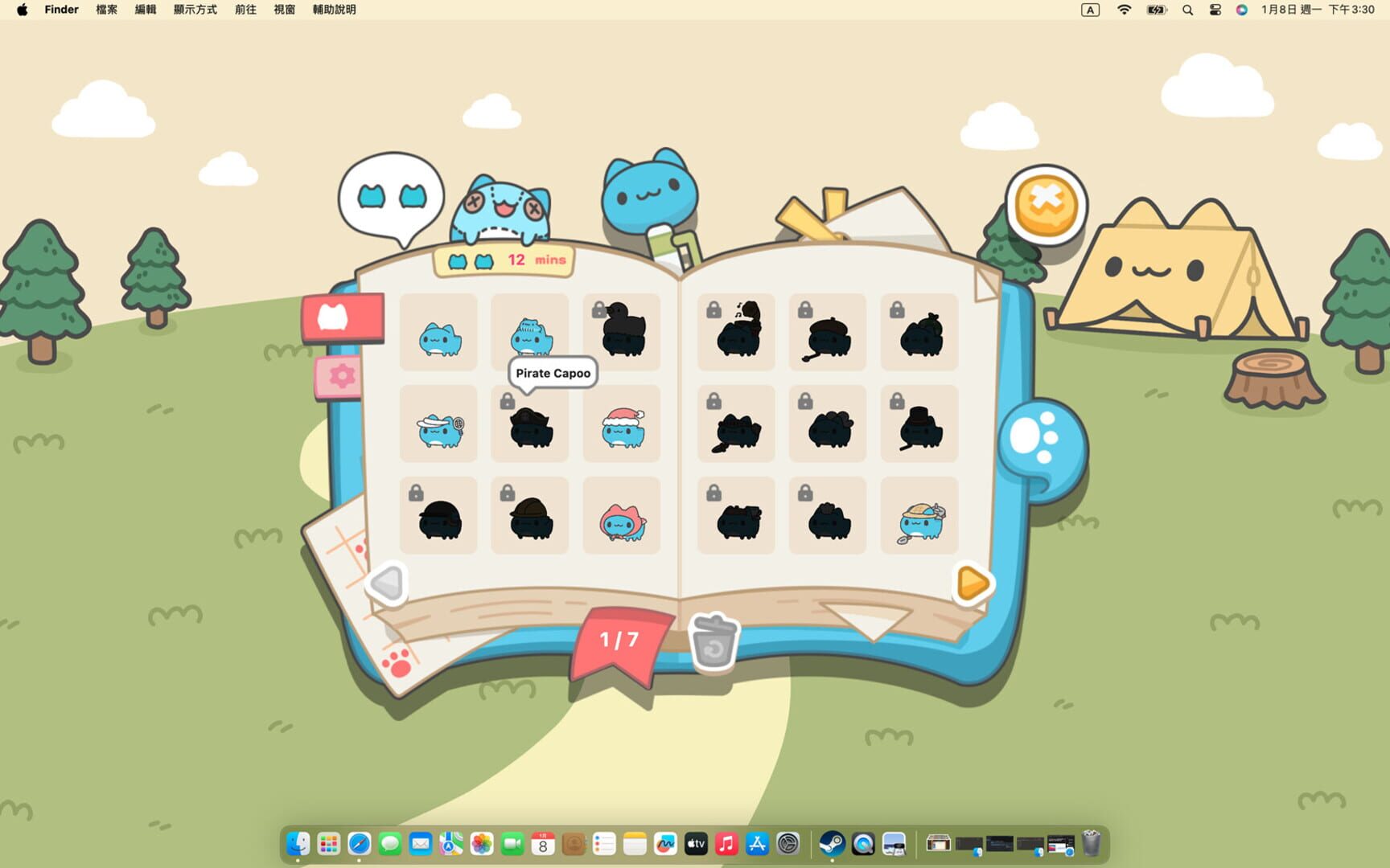 Capoo Pals for MAC - Screenshot