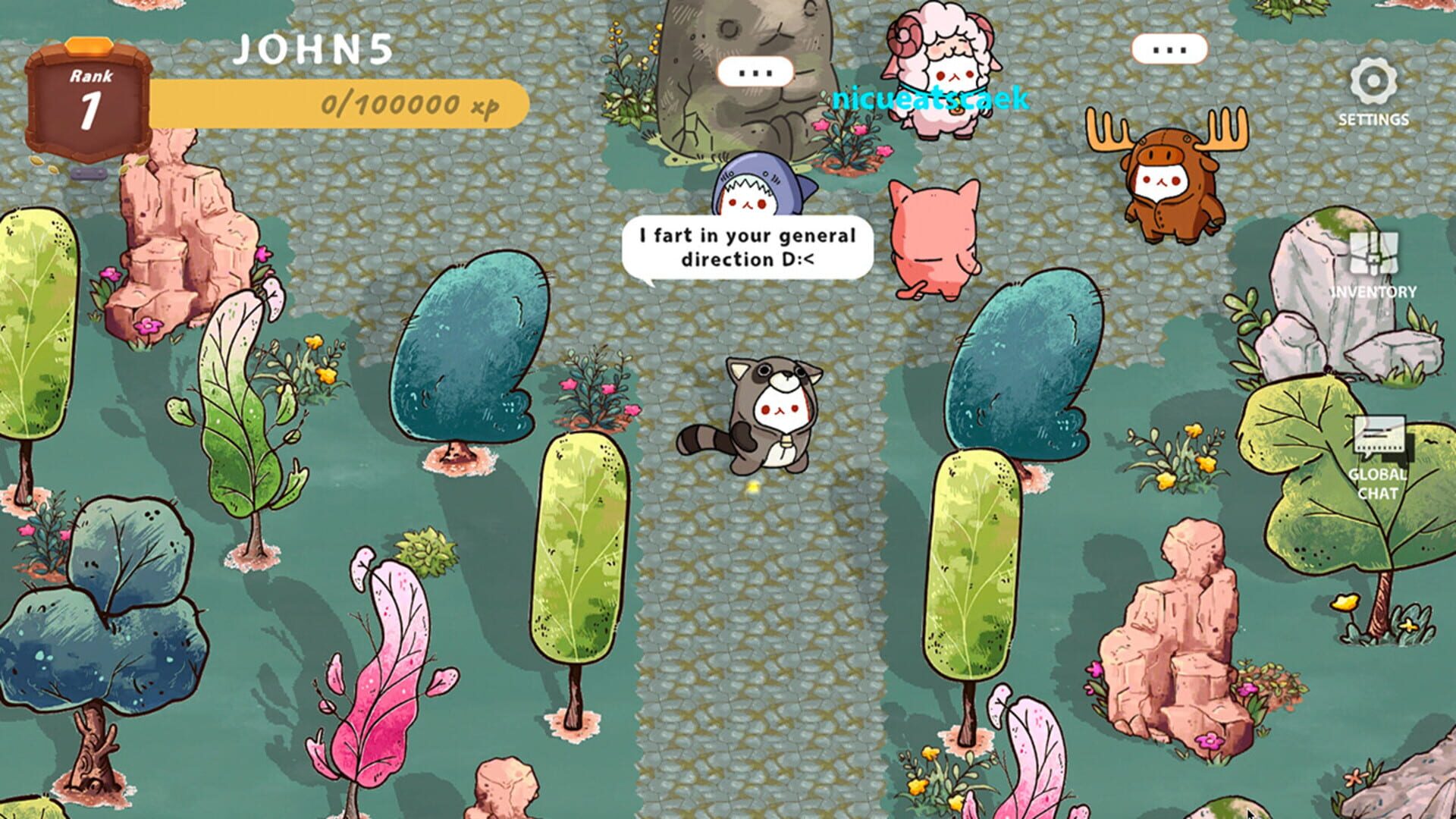 Meow Meow Wizard Arena - Screenshot
