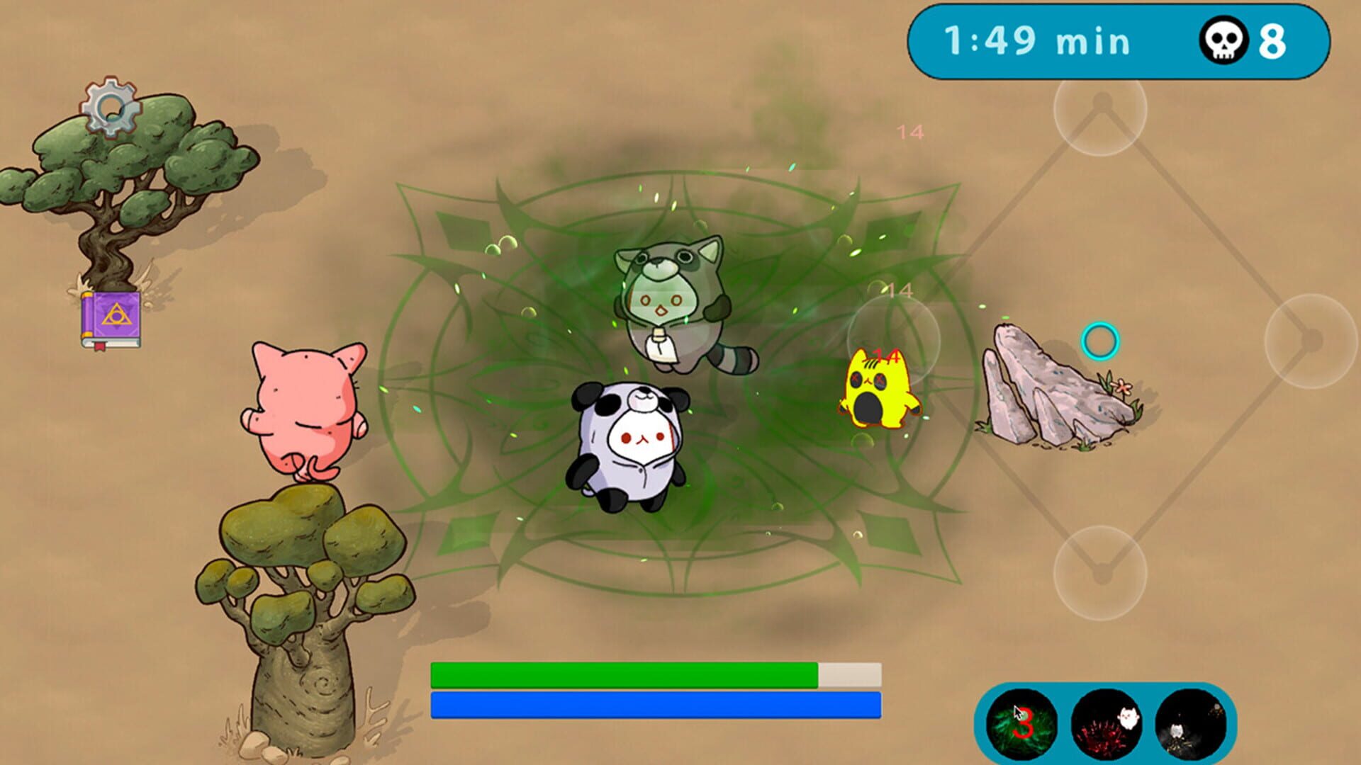 Meow Meow Wizard Arena - Screenshot