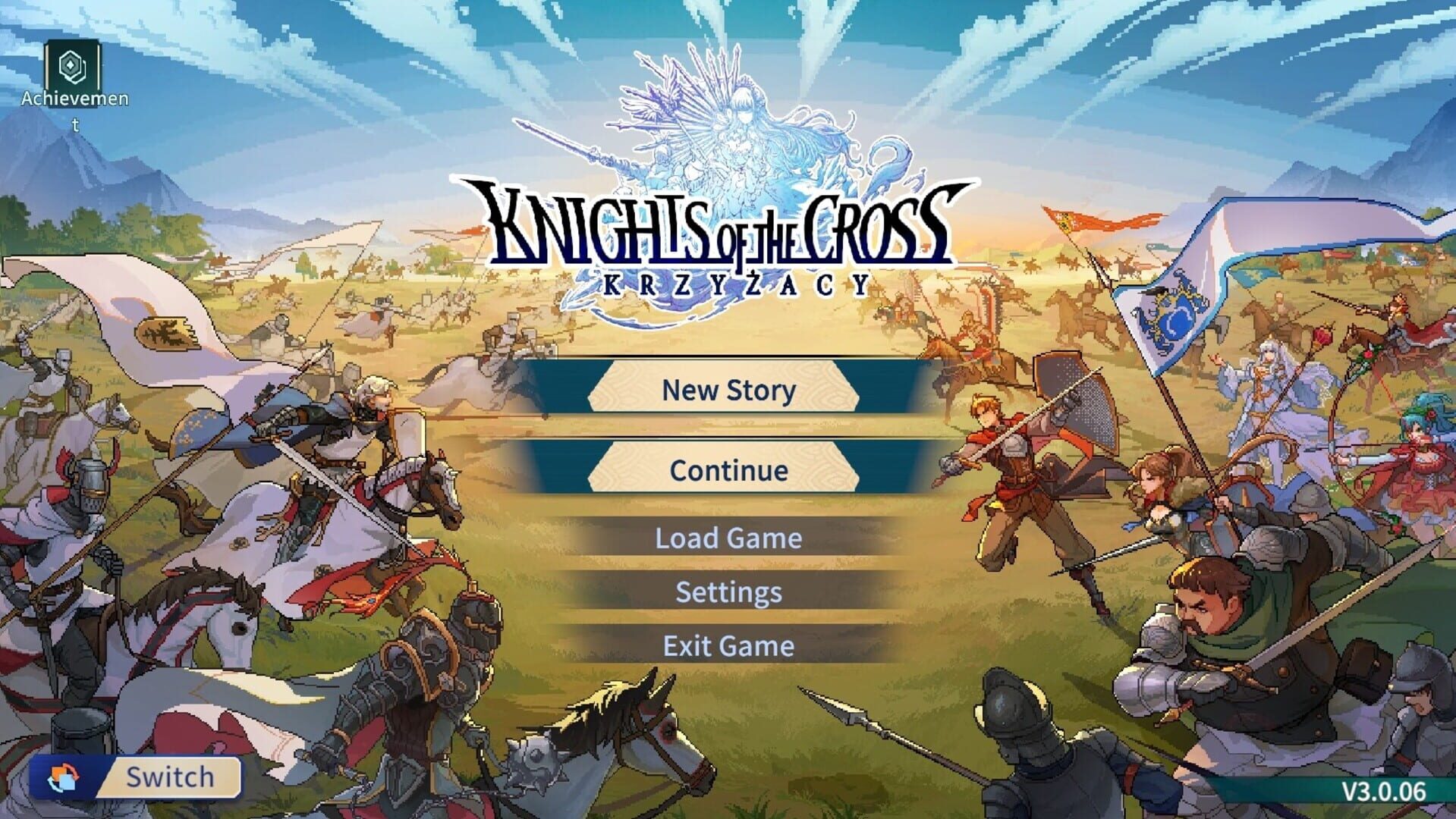 Krzyżacy: The Knights of the Cross - Shining Stars - Screenshot