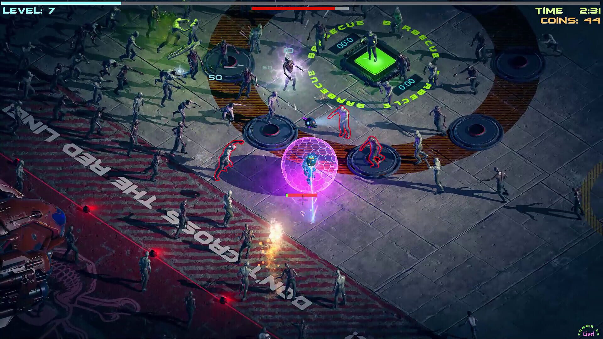 ZDSS: Zombie Drone Survival Show - Screenshot