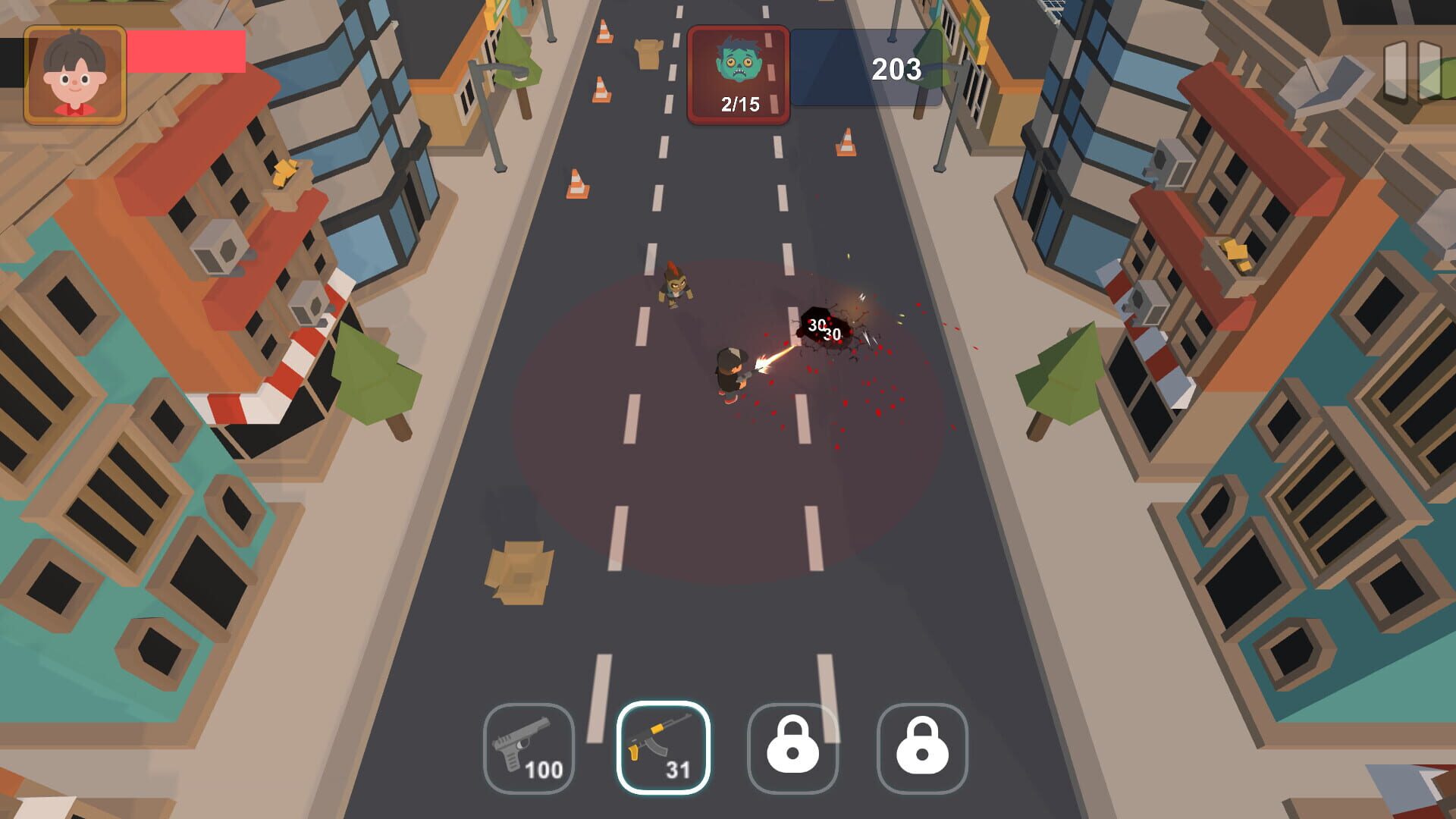 Zombies vs. You - Screenshot