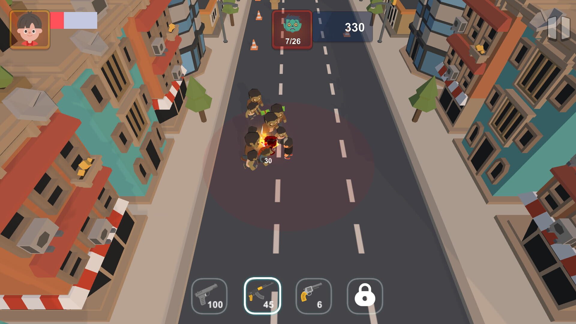 Zombies vs. You - Screenshot