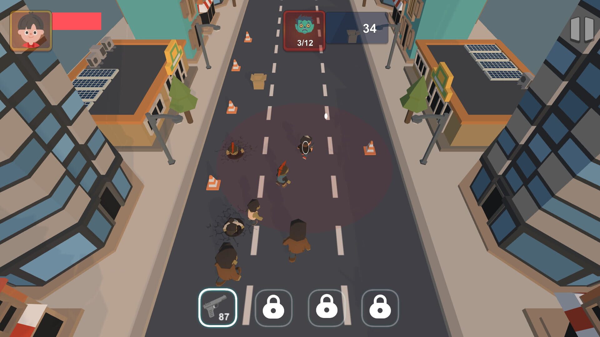 Zombies vs. You - Screenshot