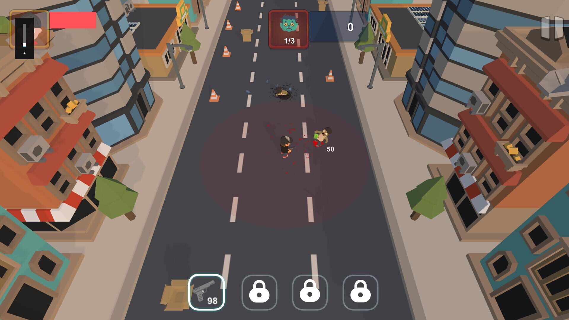 Zombies vs. You - Screenshot