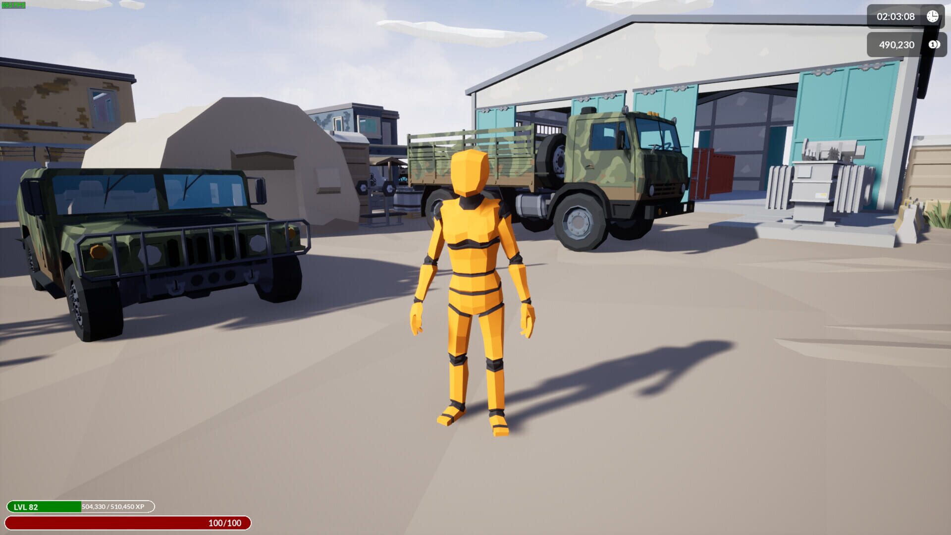 Straight Up: Dummy Characters - Screenshot