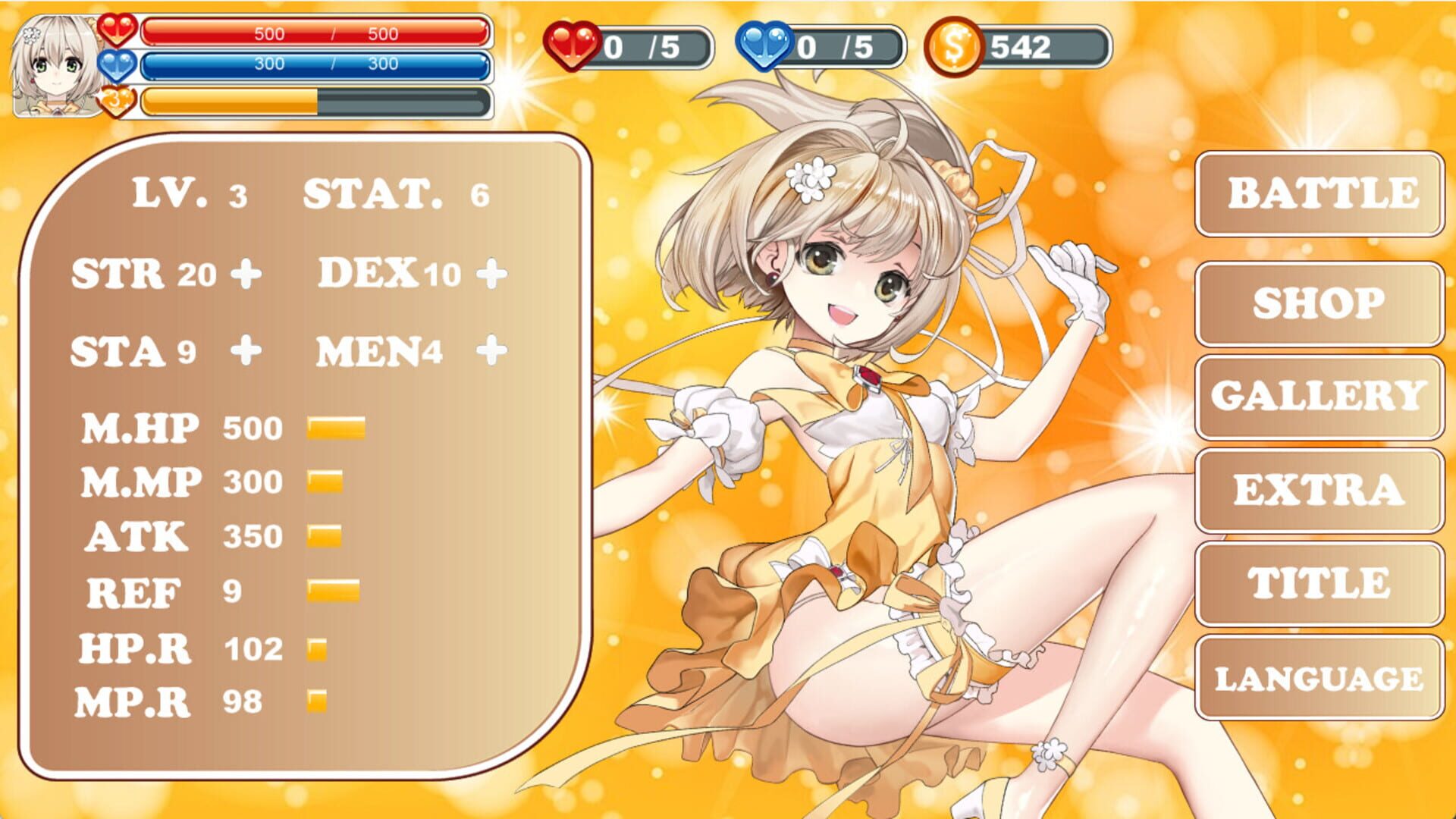Magical Angel Fairy Flower - Screenshot