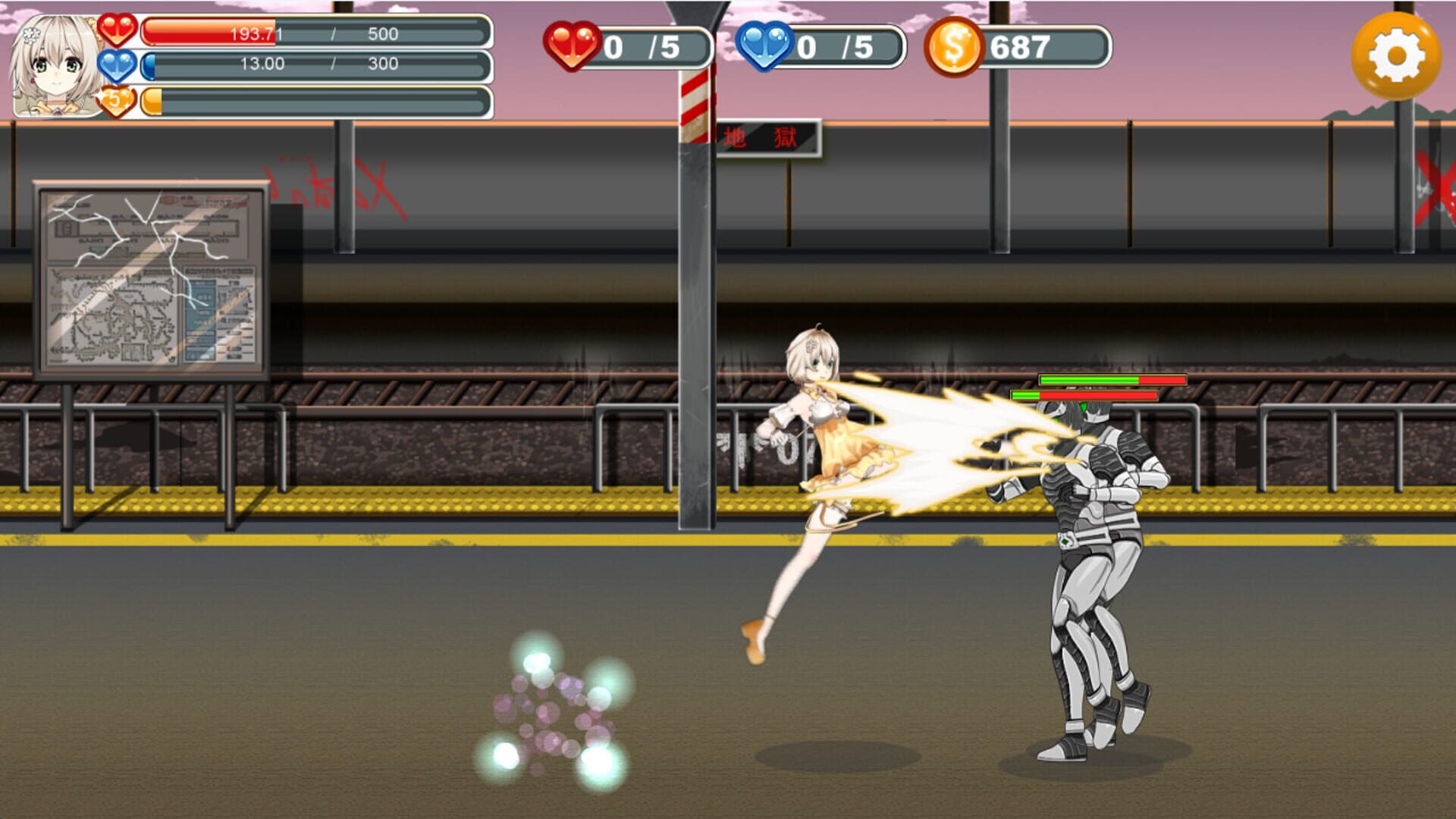 Magical Angel Fairy Flower - Screenshot