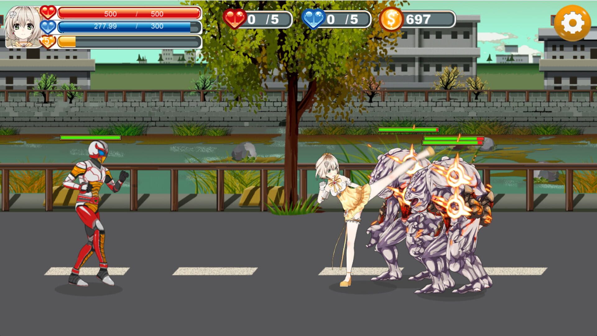 Magical Angel Fairy Flower - Screenshot