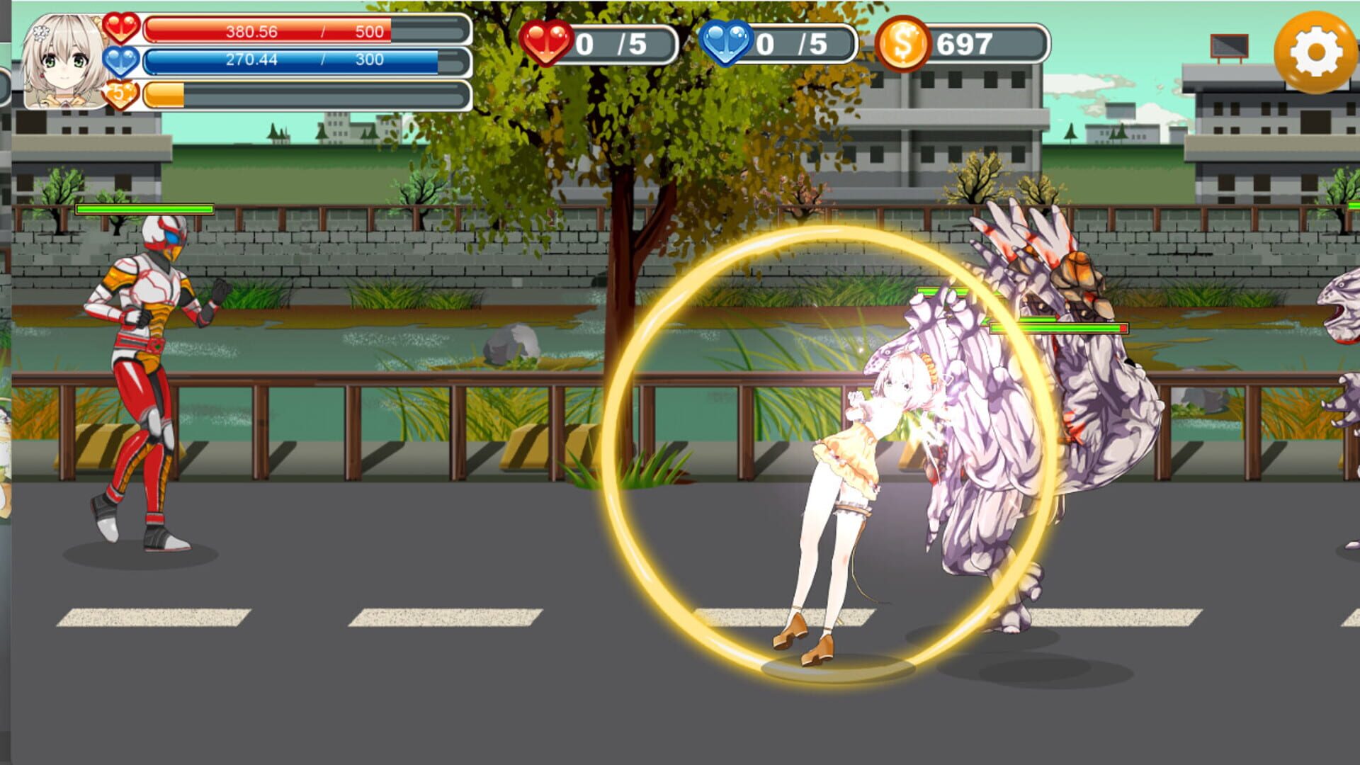 Magical Angel Fairy Flower - Screenshot