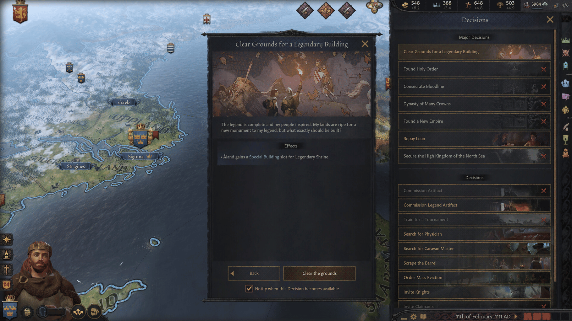 Crusader Kings III: Legends of the Dead screenshot