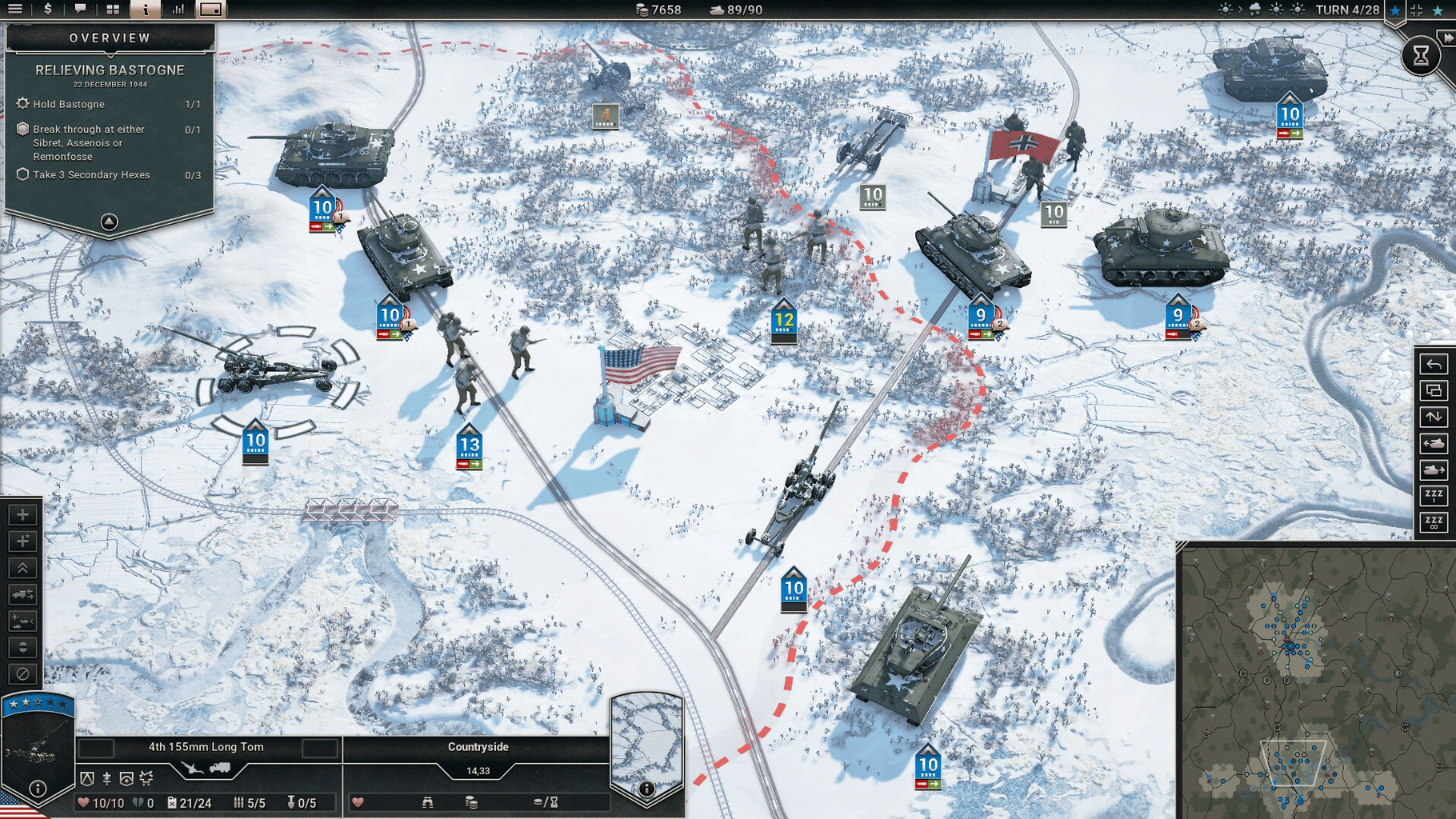 Panzer Corps 2: Frontlines - Bulge screenshot