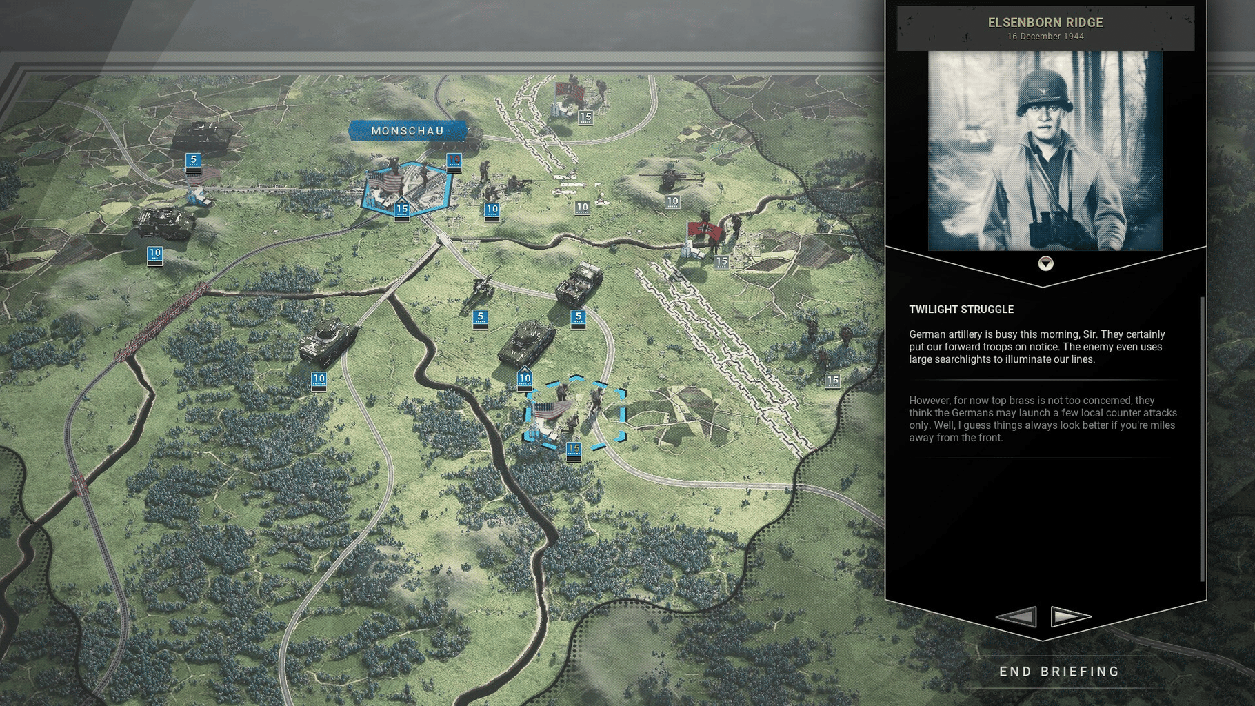 Panzer Corps 2: Frontlines - Bulge screenshot