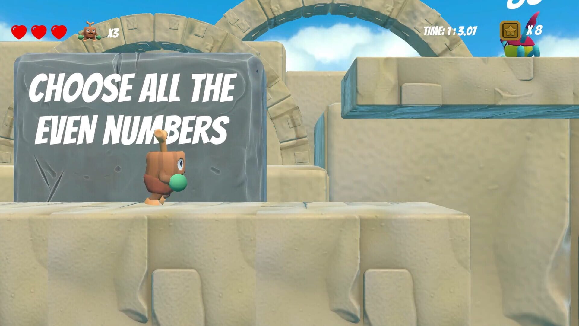 Super Math Saga - Screenshot